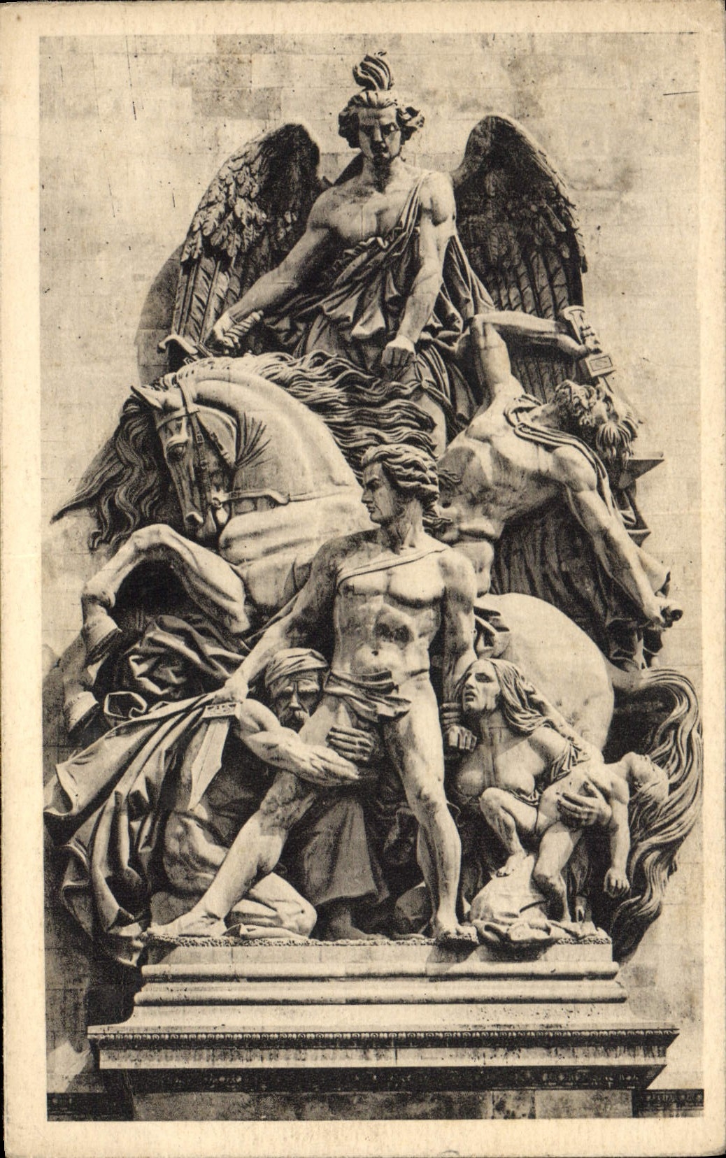 CPA Paris Arc de Triomphe