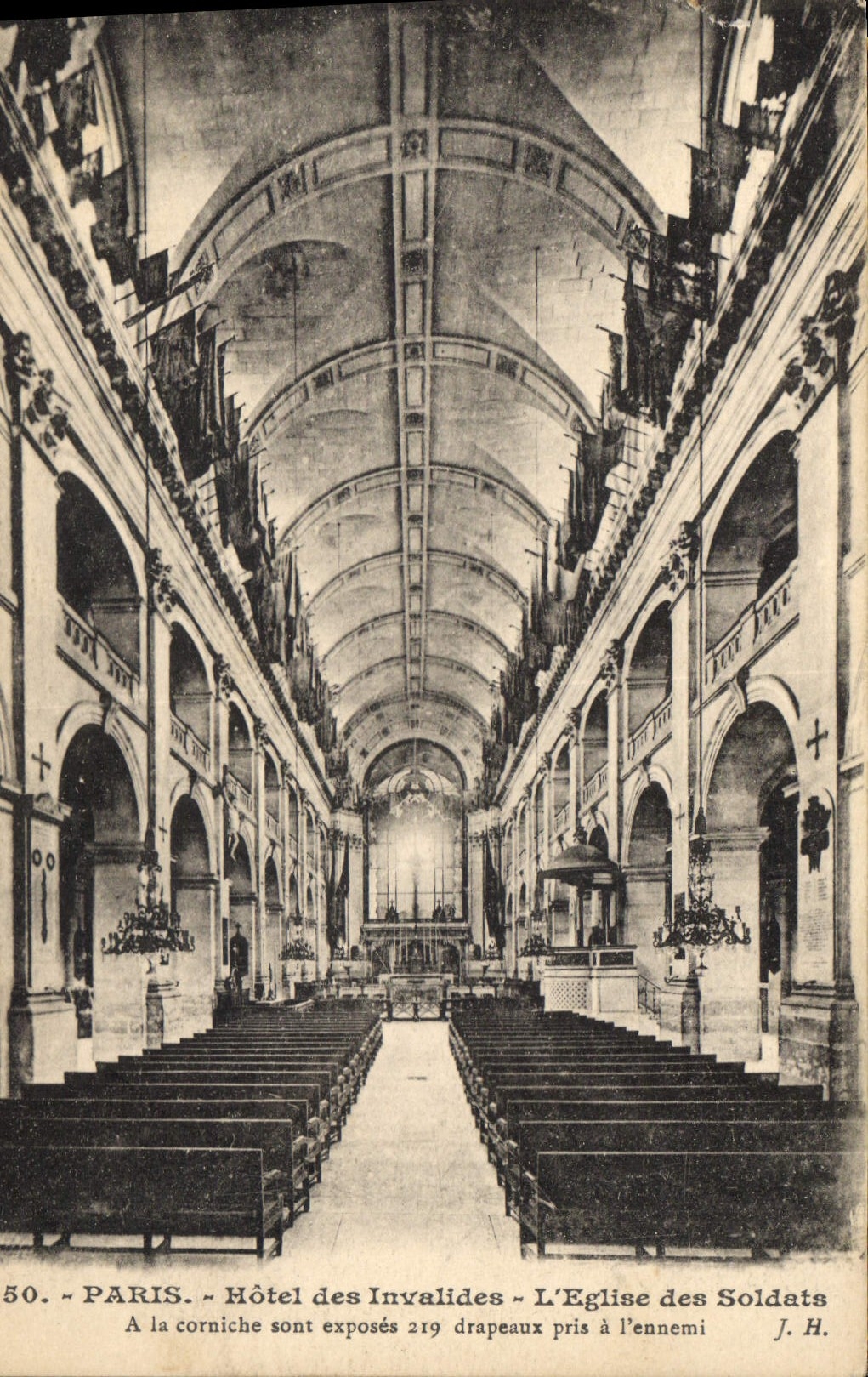 CPA Paris Hotel des Invalides L'Eglise des Soldats