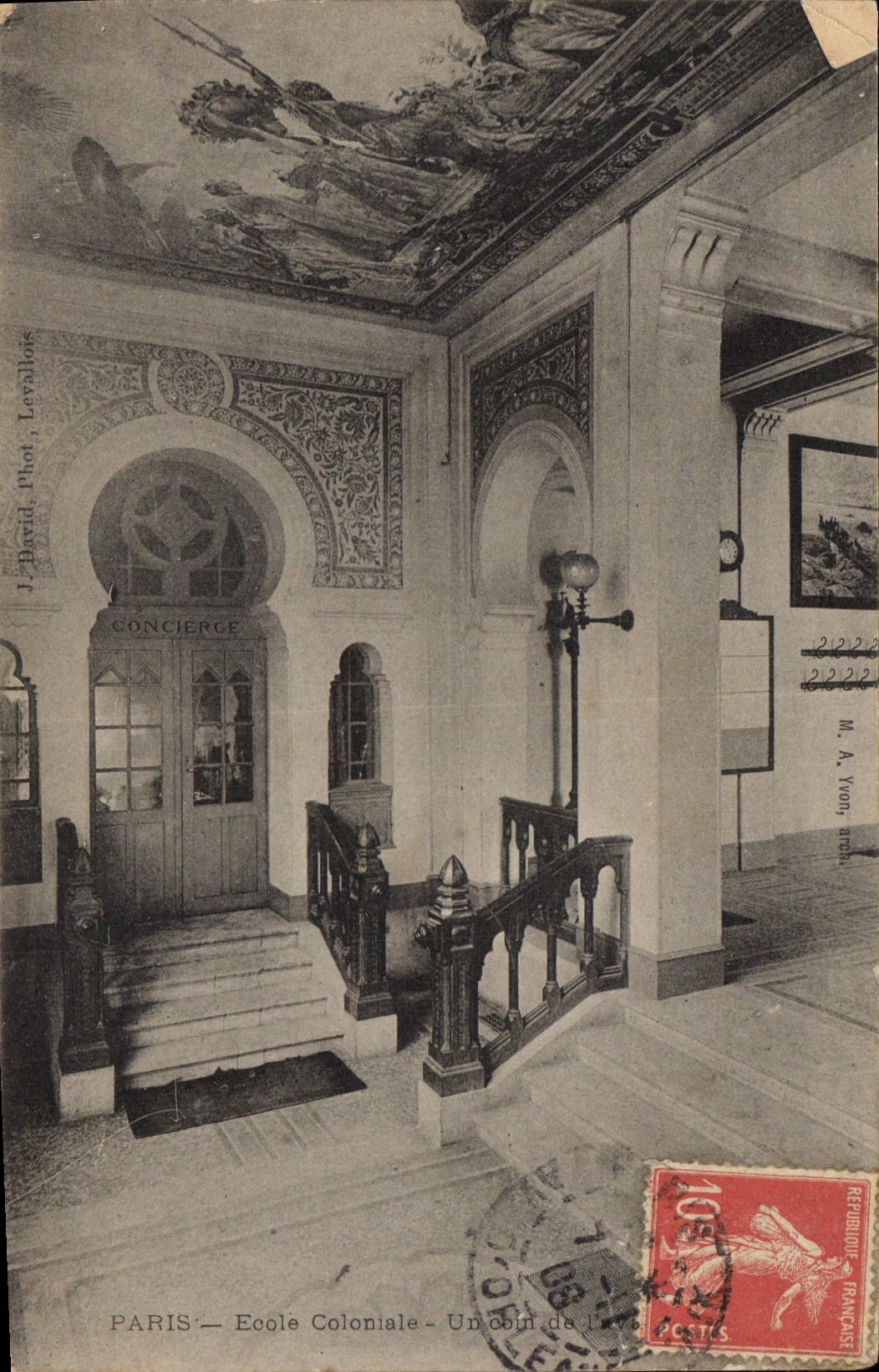 CPA Paris Ecole Coloniale 