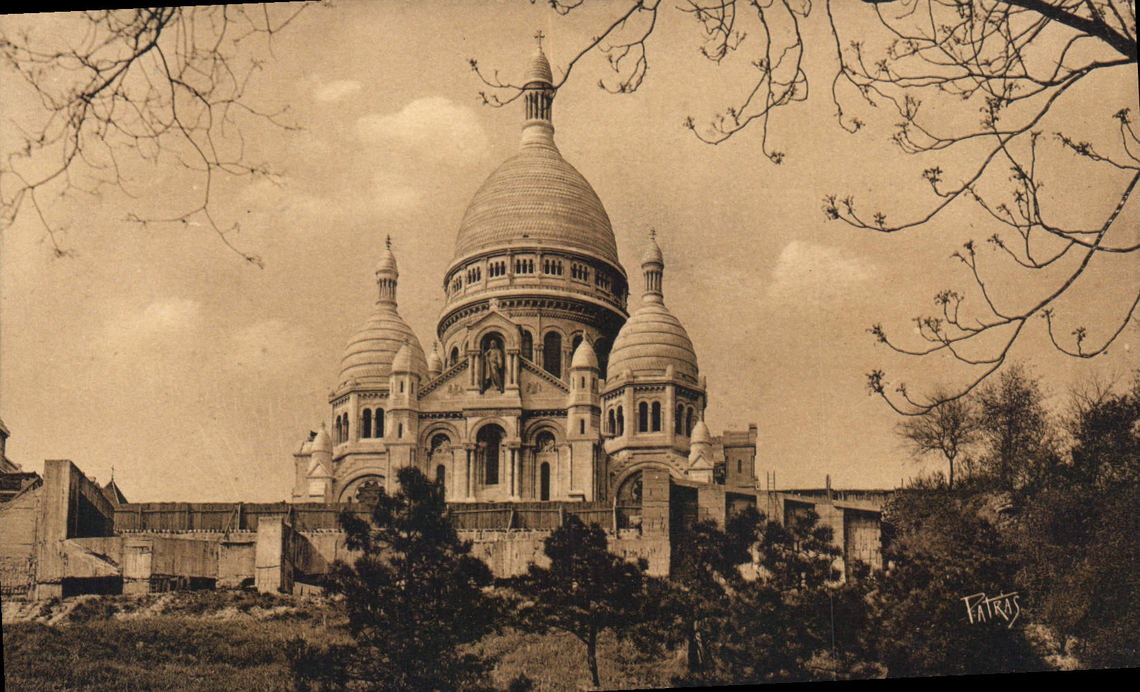 CPA Paris Montmartre Basilique du Sacre Coeur