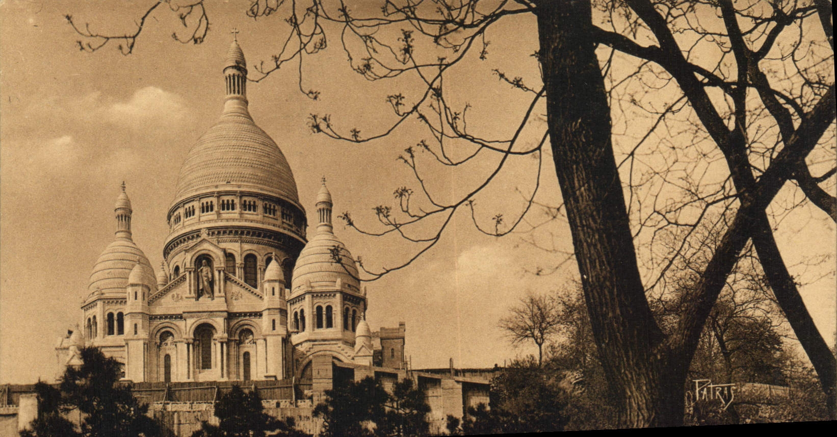 CPA Paris Montmartre Basilique du Sacre Coeur 