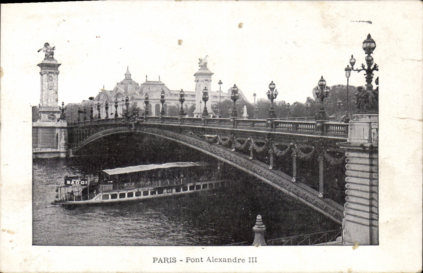 CPA Paris Pont Alexandre III 