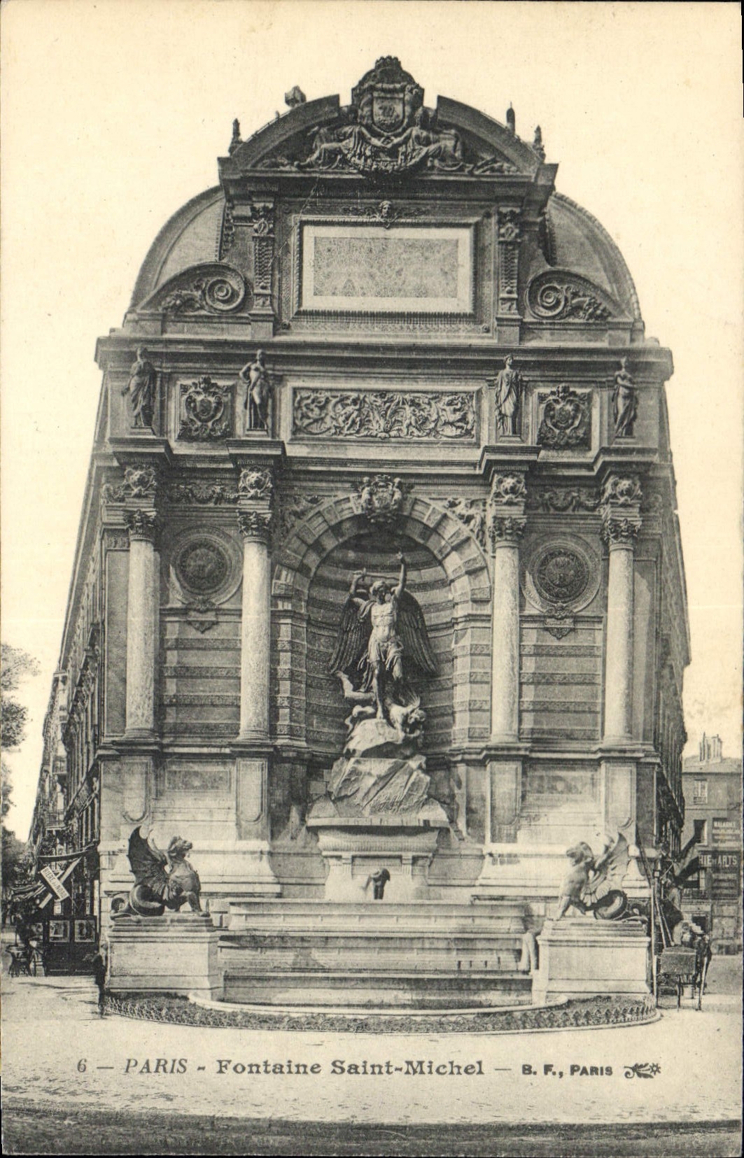CPA Paris Fontaine Saint Michel 