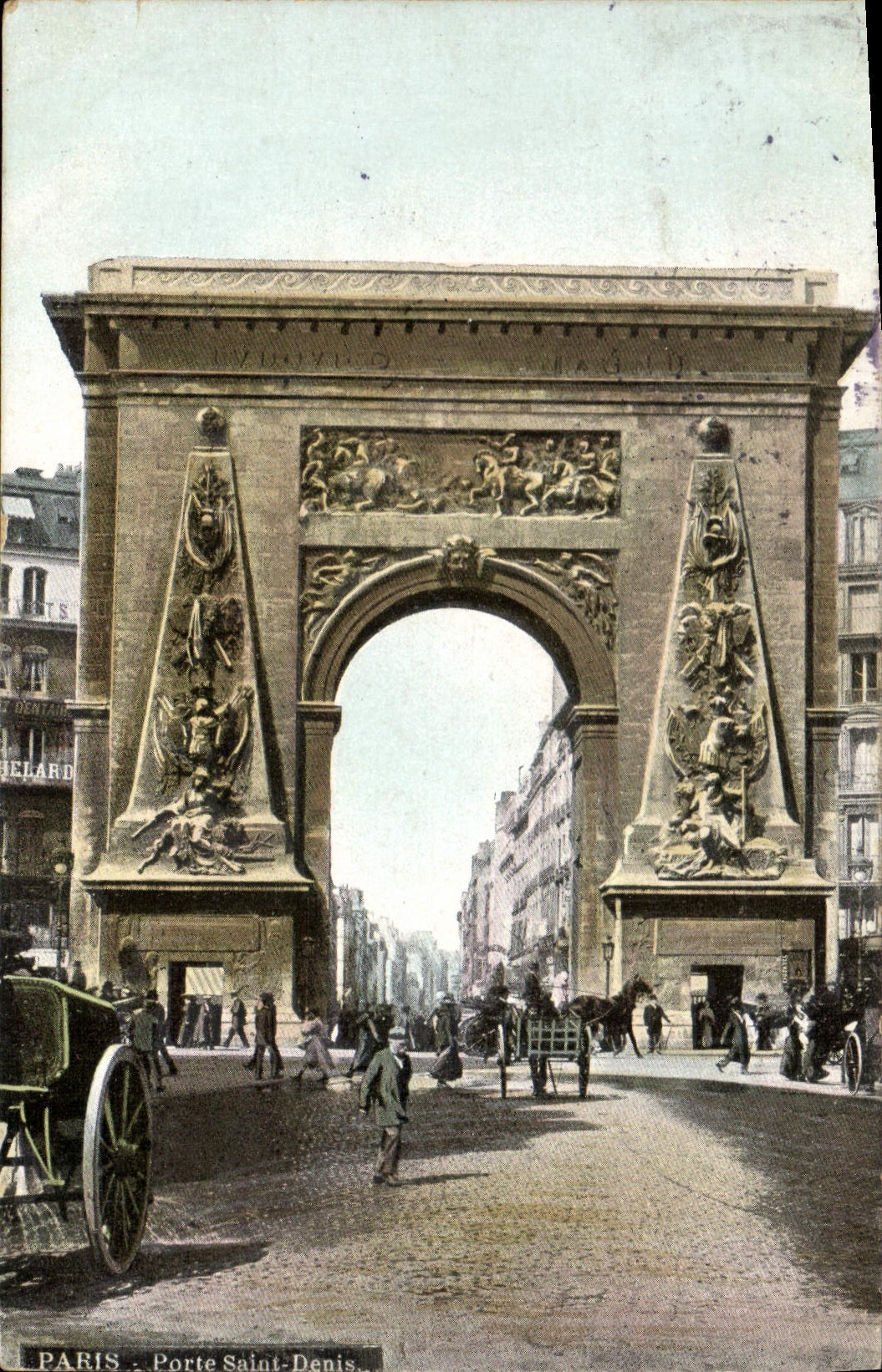 CPA Paris Porte Saint Denis 