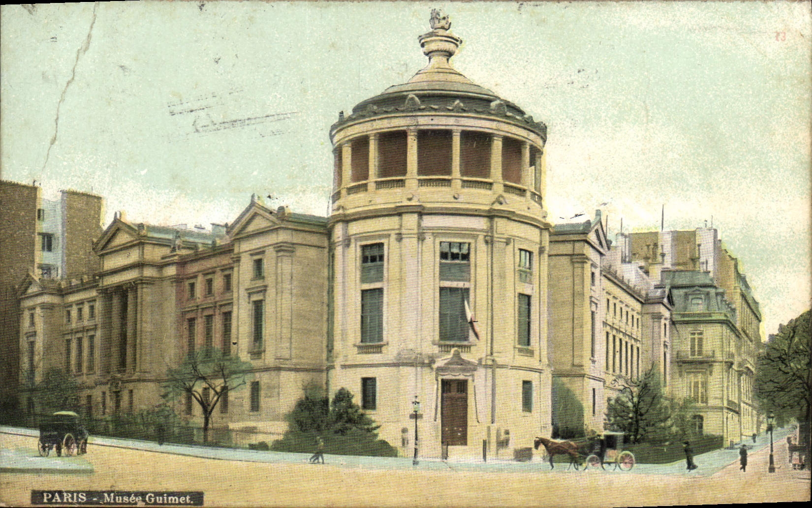 CPA Paris Musee Guimet