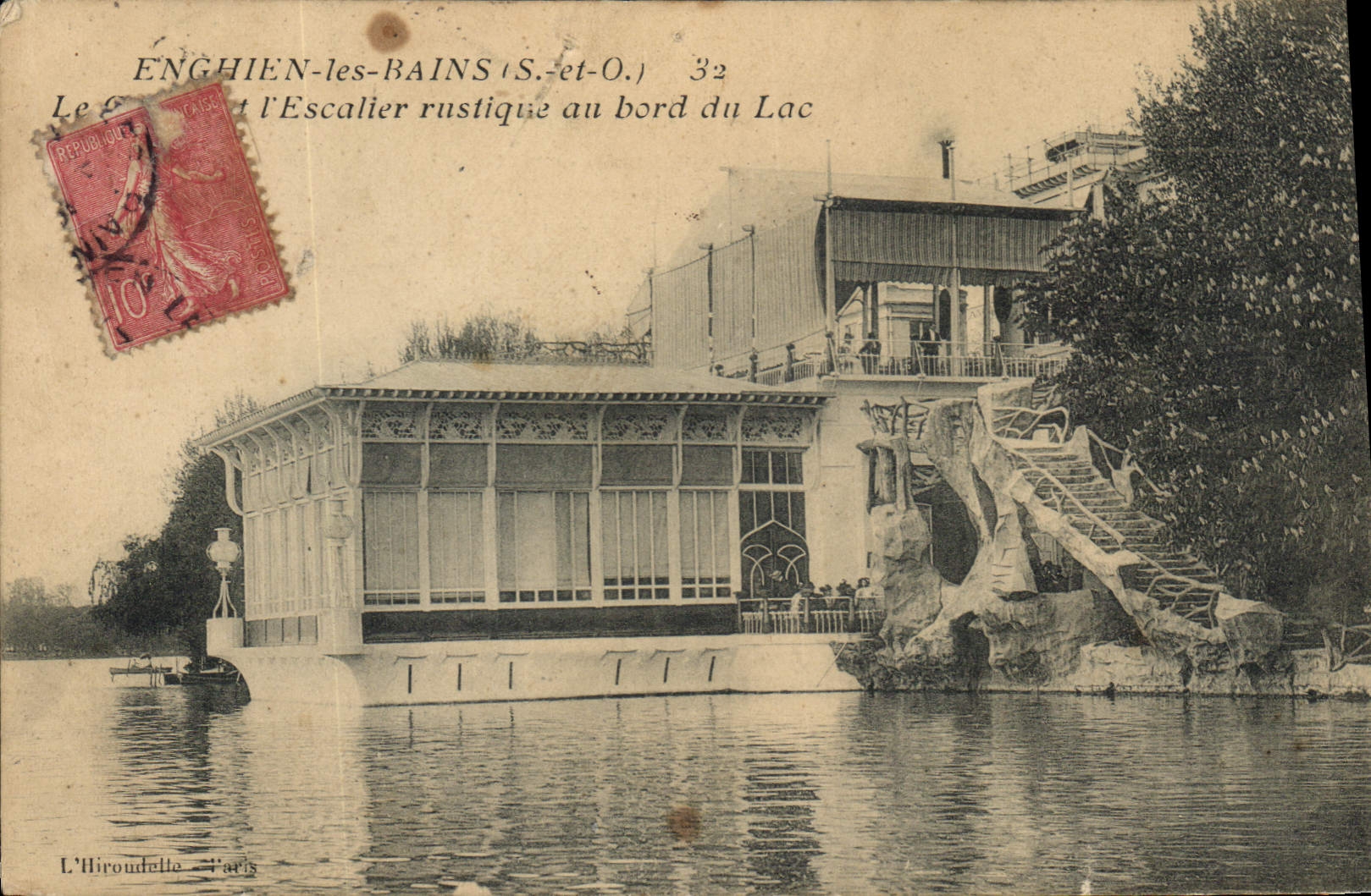 CPA Enghien les Bains S et O 