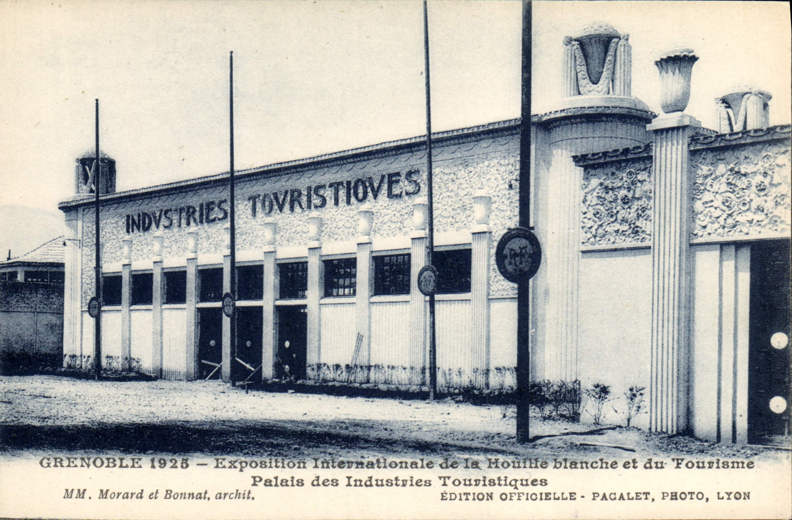 CPA Grenoble 1925 Exposition Internationale de Houille blanche et du Tourisme Palais des Industries 