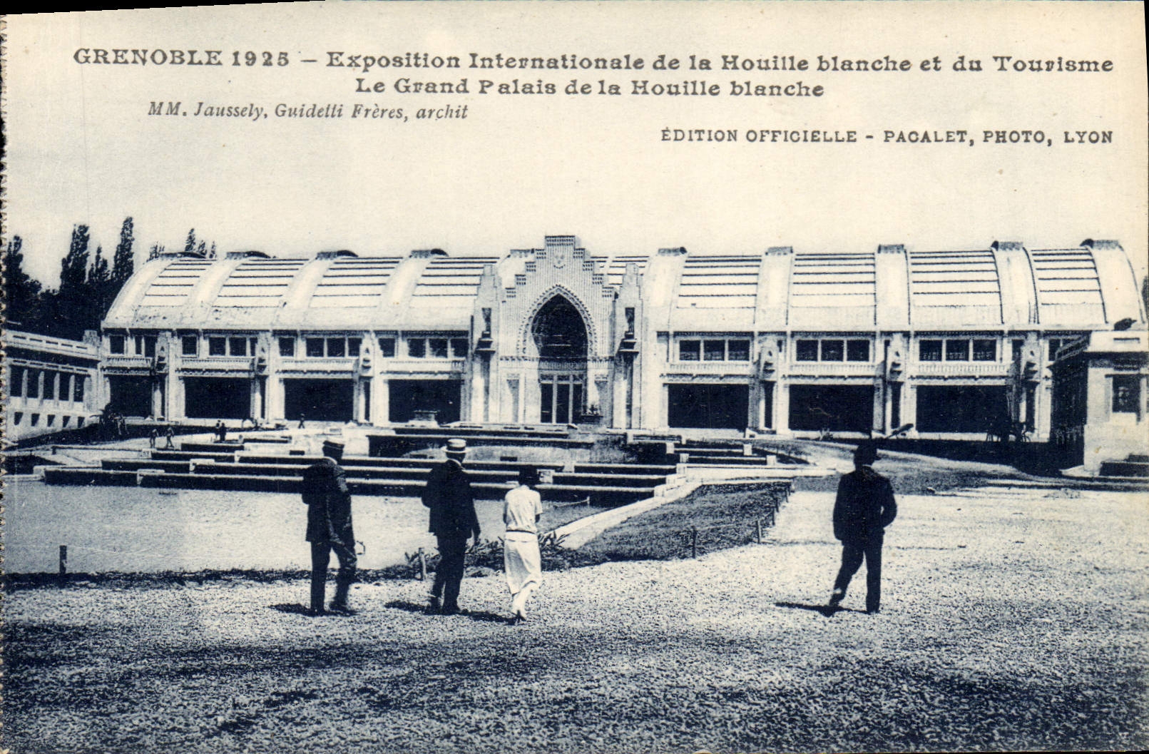 CPA Grenoble 1925 Exposition Internationale de Houille blanche et du Tourisme Le Grand Palais de la 