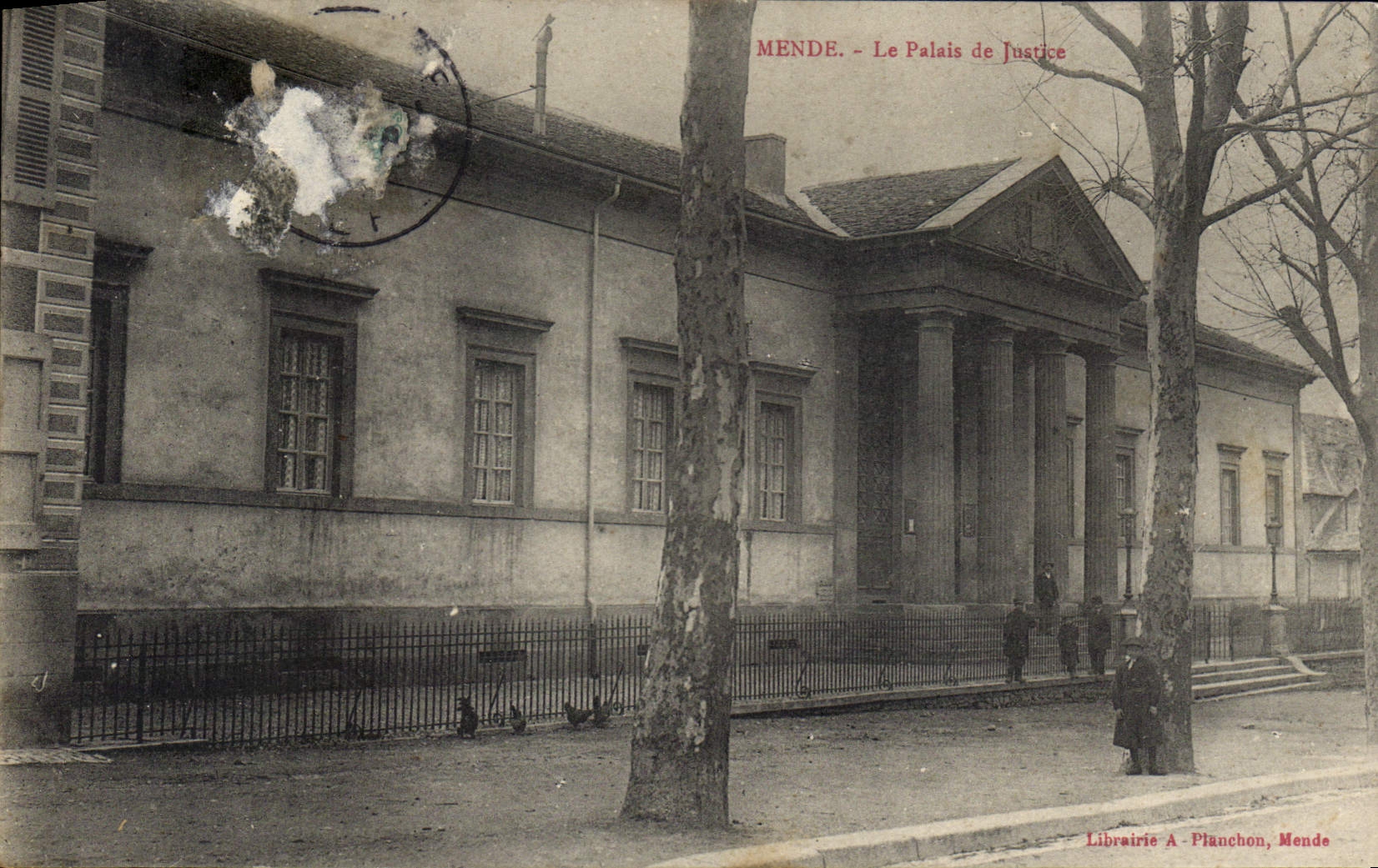 CPA Mende Le Palais de Justice 