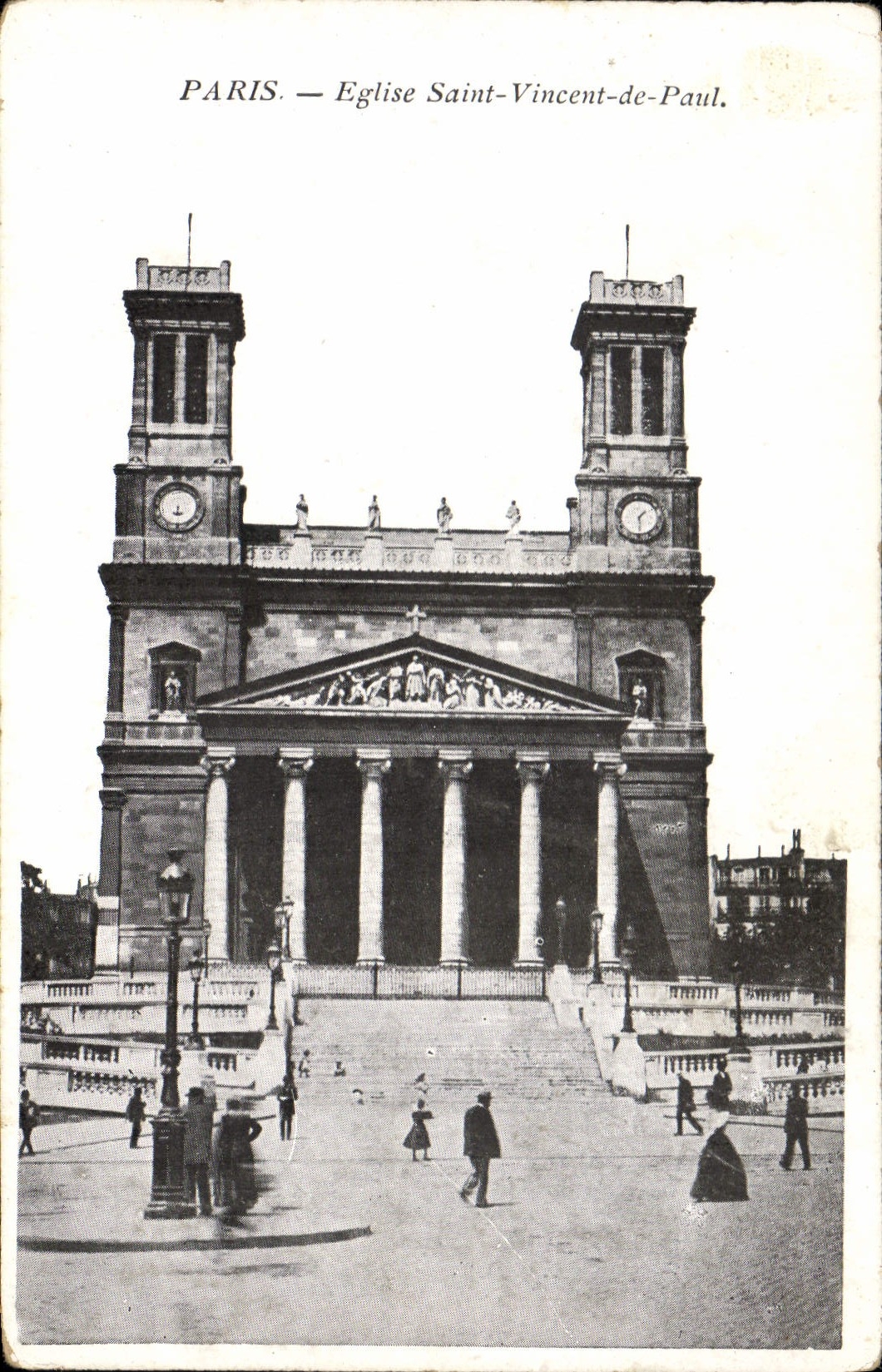 CPA Paris Eglise Saint Vincent de Paul 