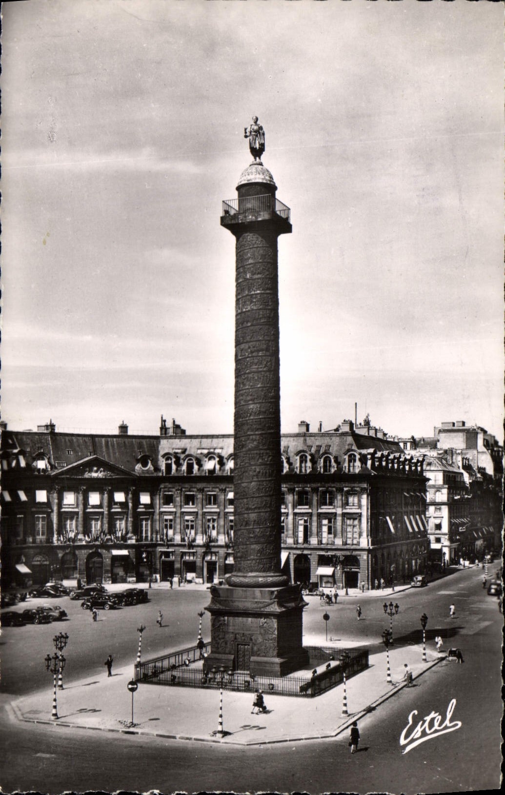 CPA Paris Colonne Vendome 