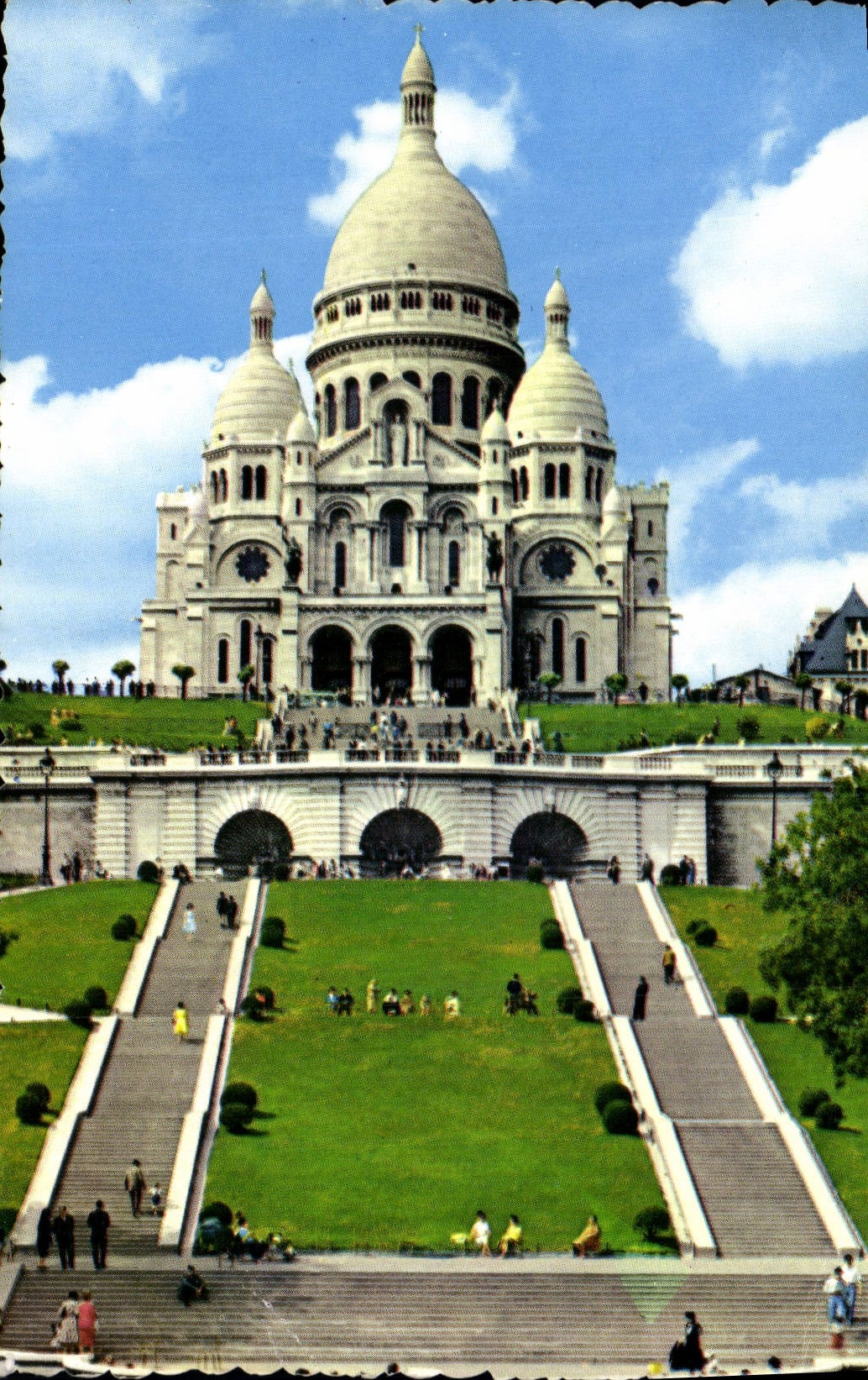 CPA Paris Sacre Coeur et Place St Pierre