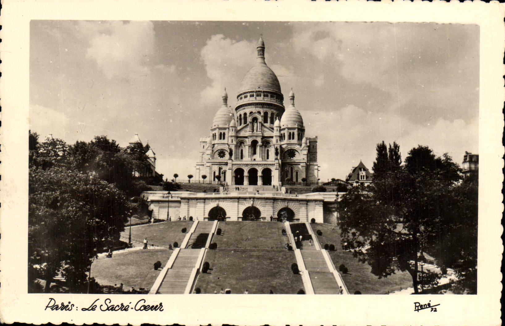 CPA Paris Le Sacre Coeur 