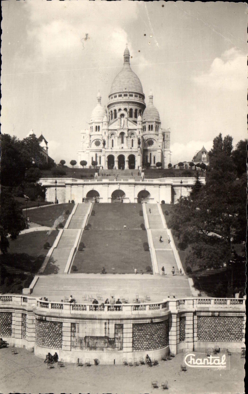 CPA Paris Basilique du Sacre Coeur de Montmartre