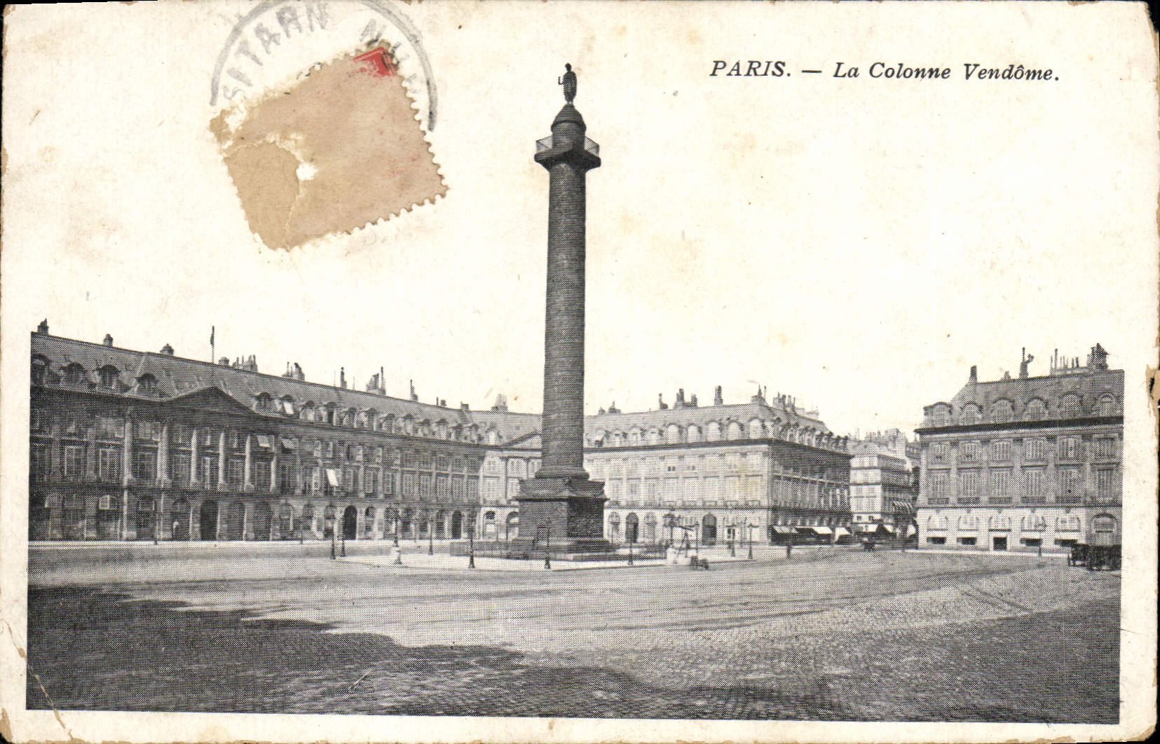 CPA Paris La Colonne Vendome 