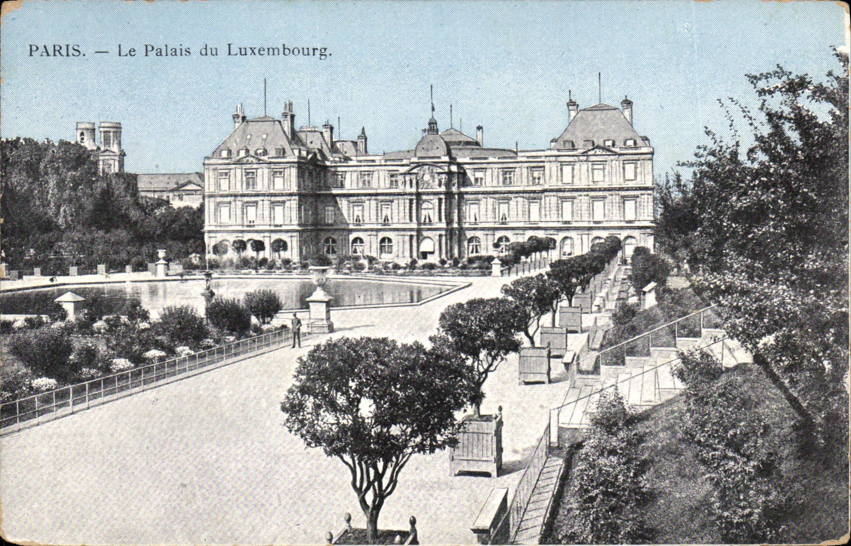 CPA Paris Le Palais du Luxembourg 