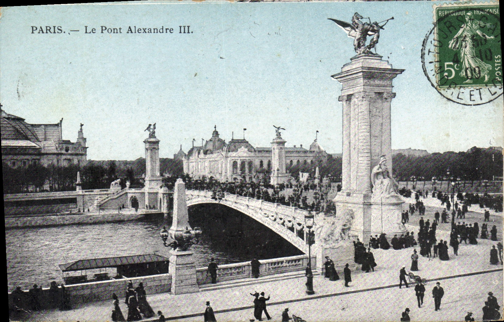 CPA Paris Le Pont Alexandre III 