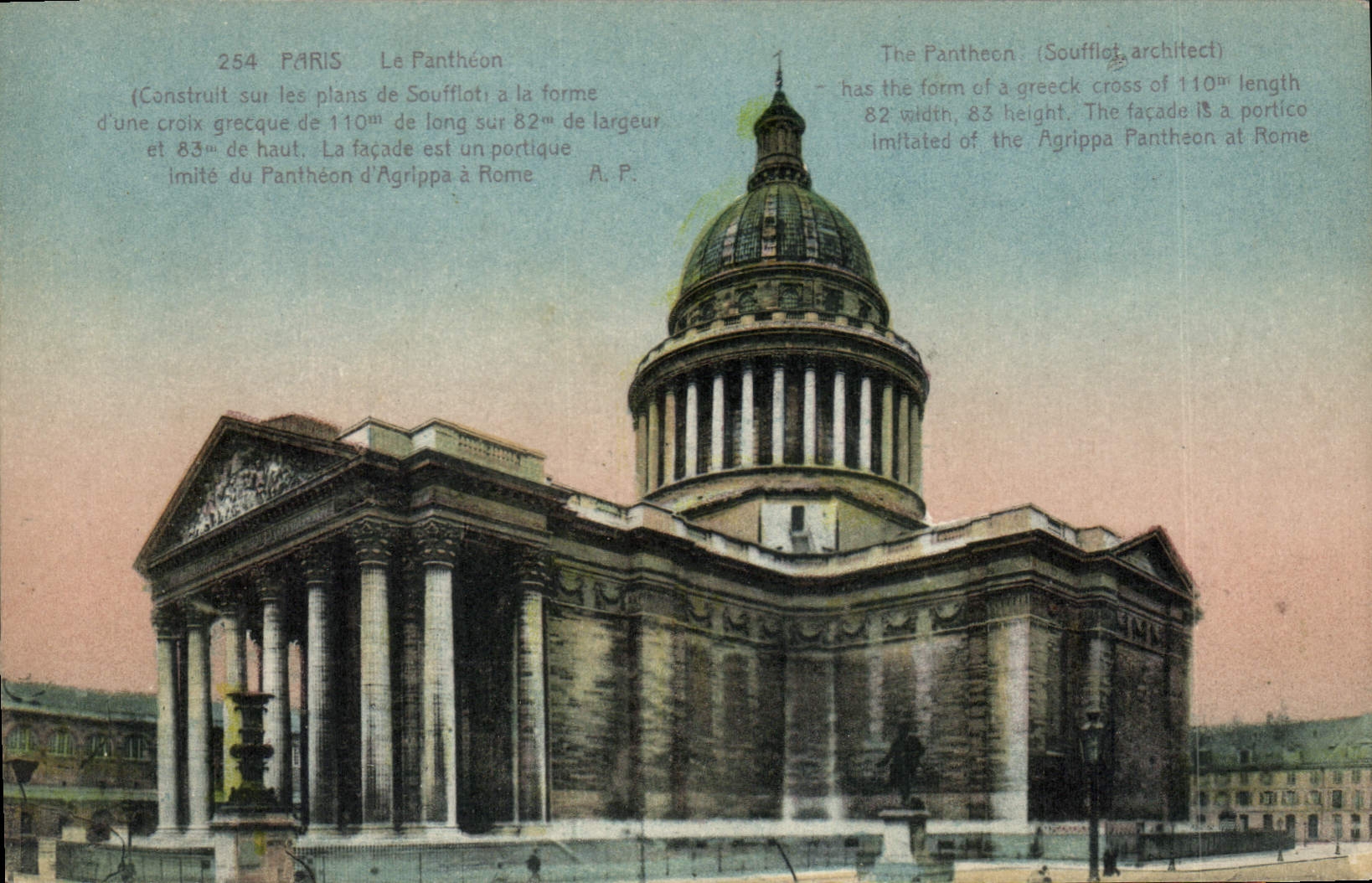 CPA Paris Le Pantheon 