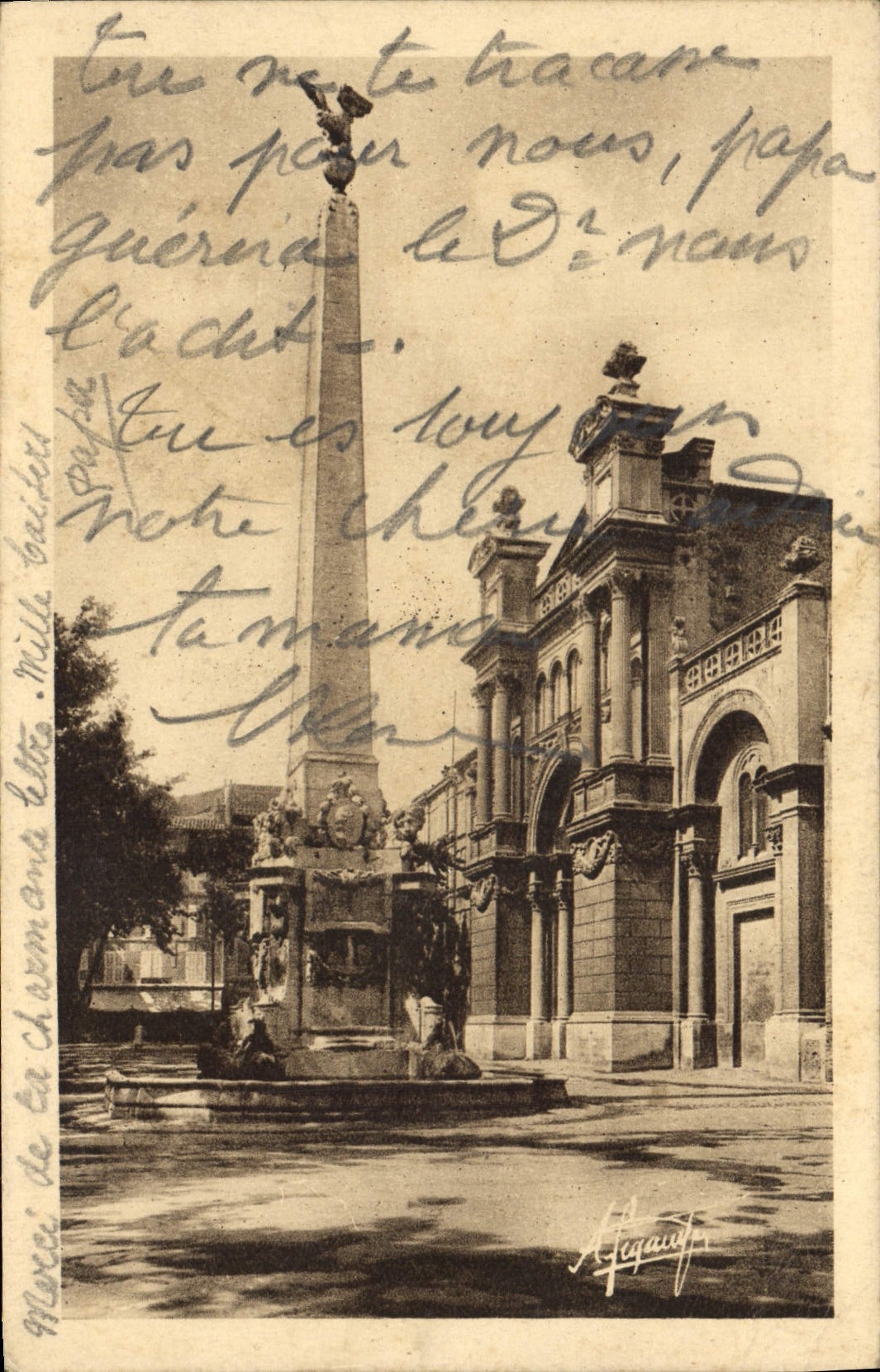 CPA Aix en Provence Eglise de la Madeleine 