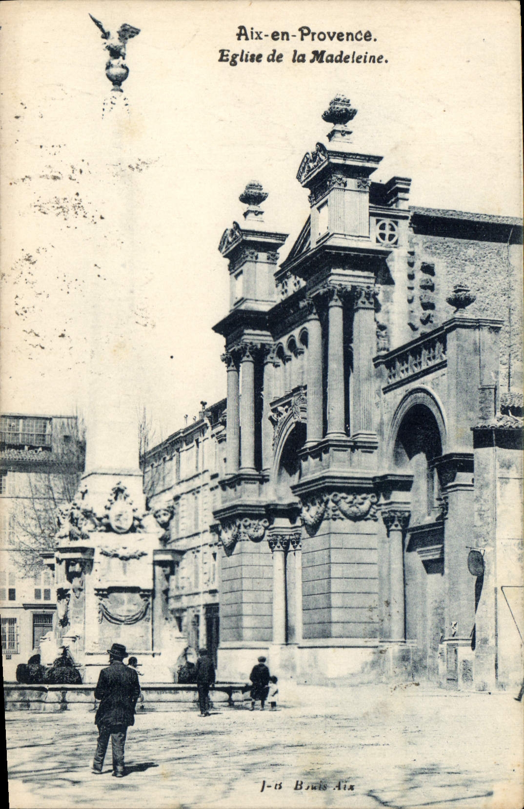 CPA Aix en Provence Eglise de la Madeleine 
