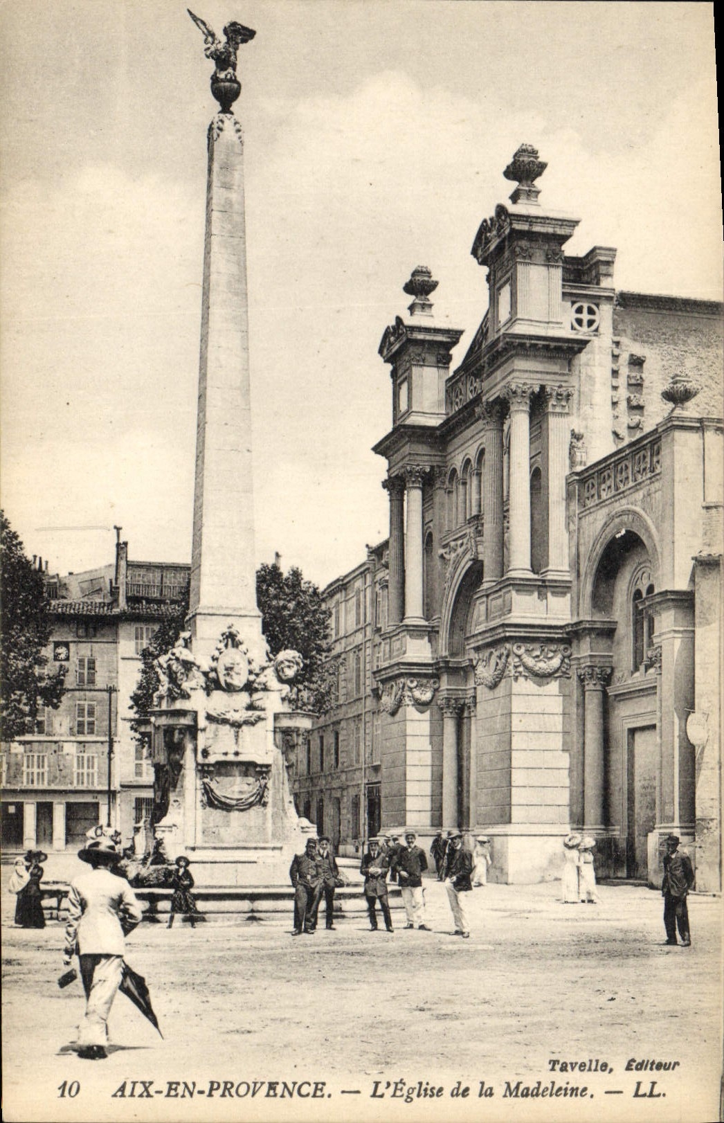 CPA Aix en Provence L'Eglise de la Madeleine 