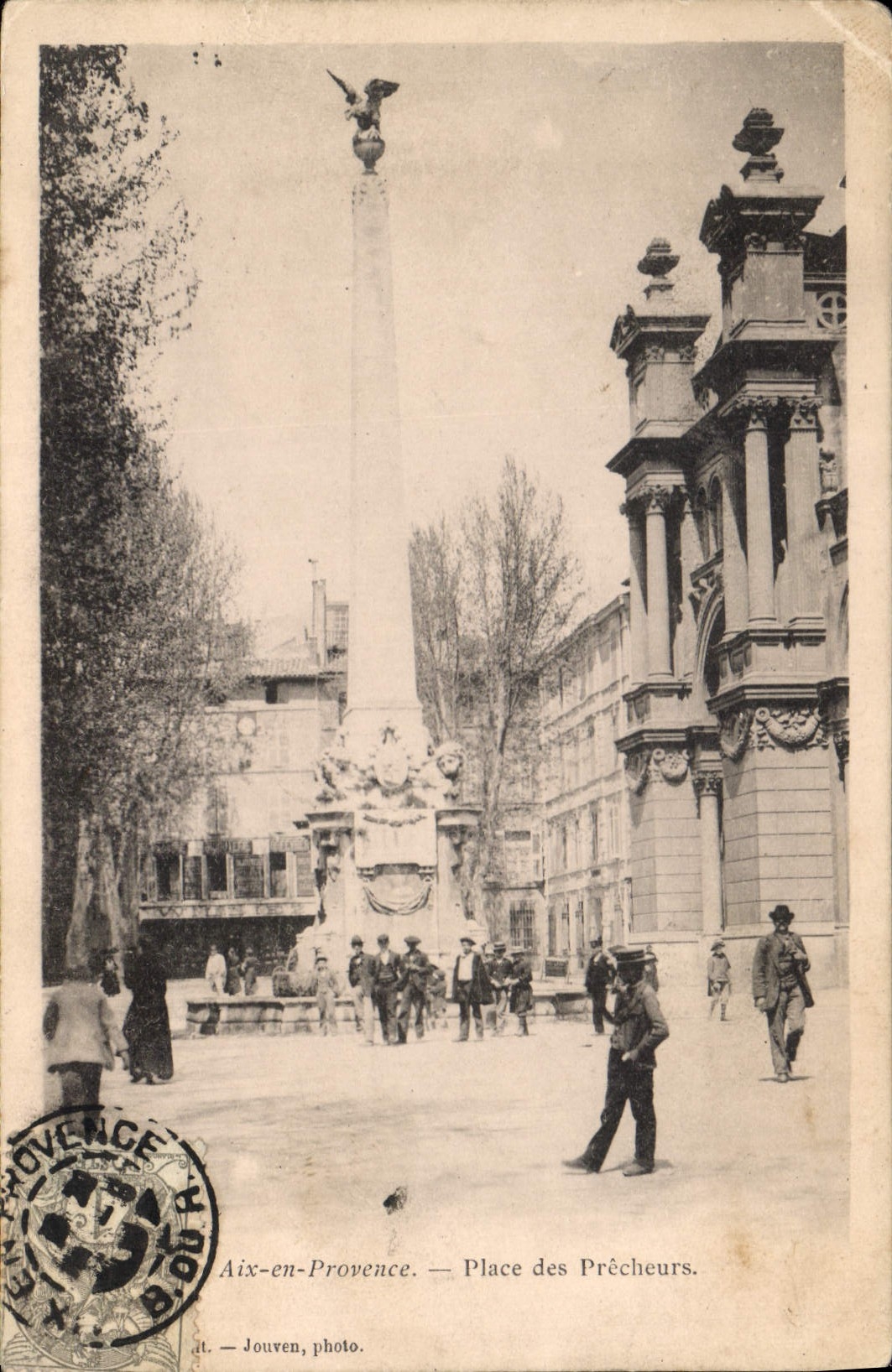 CPA Aix en Provence Place des Precheurs 