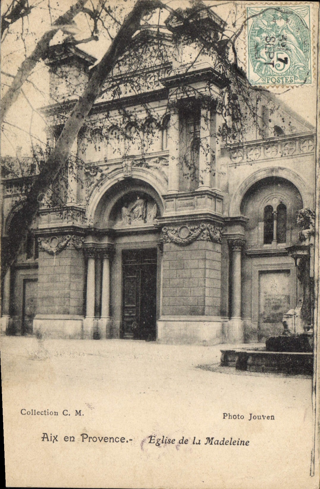 CPA Aix en Provence Eglise de la Madeleine 
