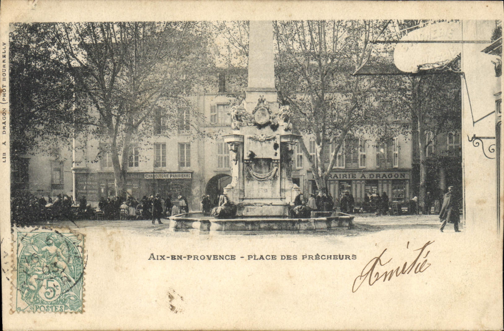 CPA Aix en Provence Place des Precheurs 