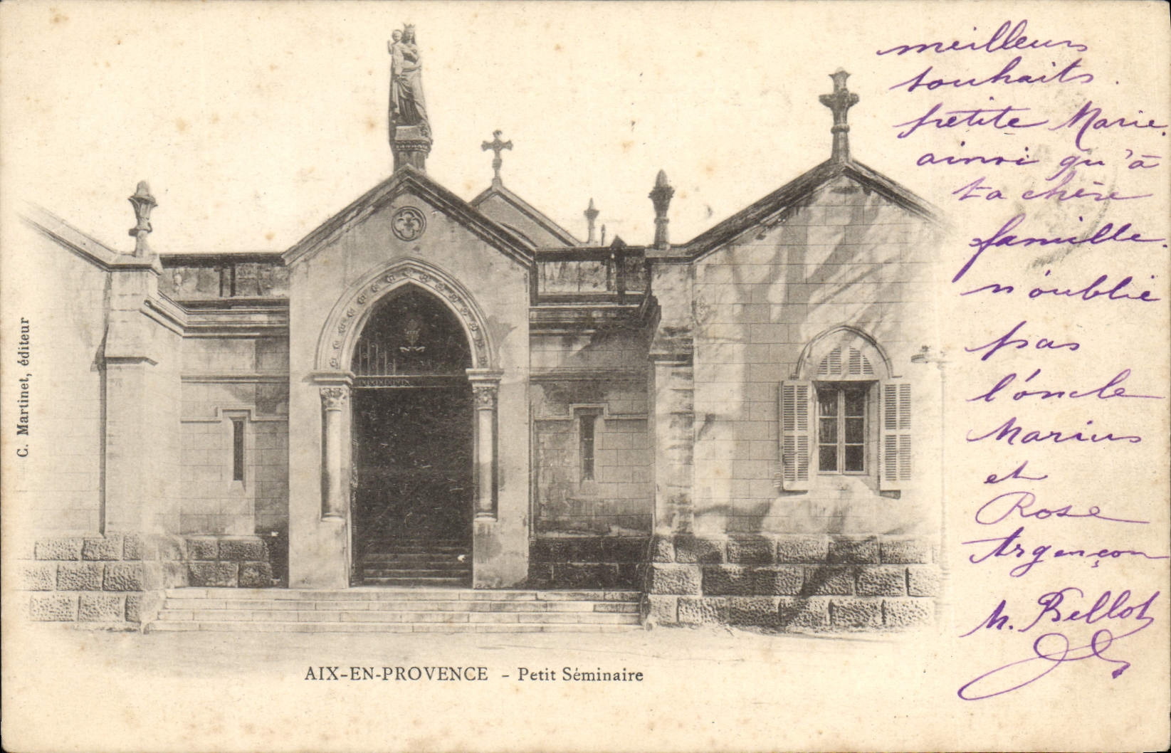 CPA Aix en Provence Petit Seminaire 