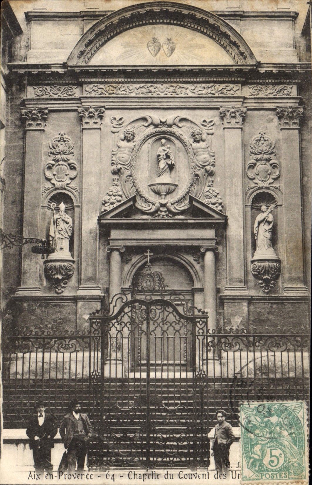 CPA Aix en Provence Chapelle du Couvent 