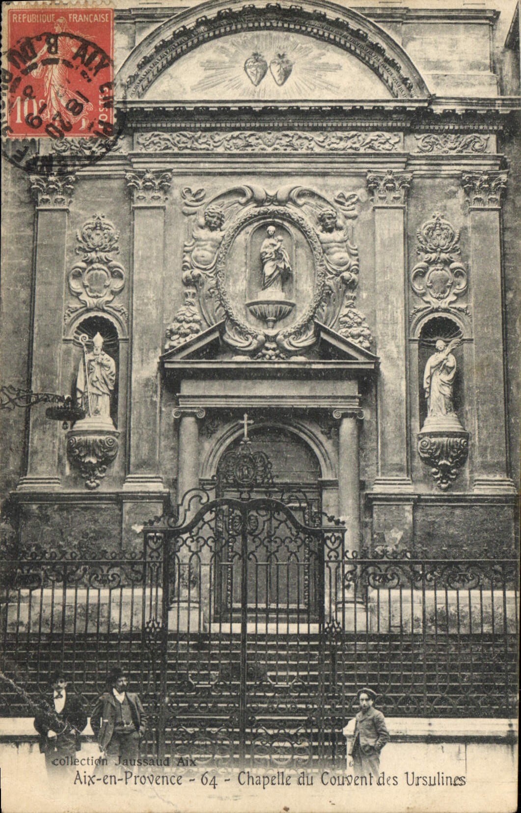 CPA Aix en Provence Chapelle du Couvent des Ursulines 