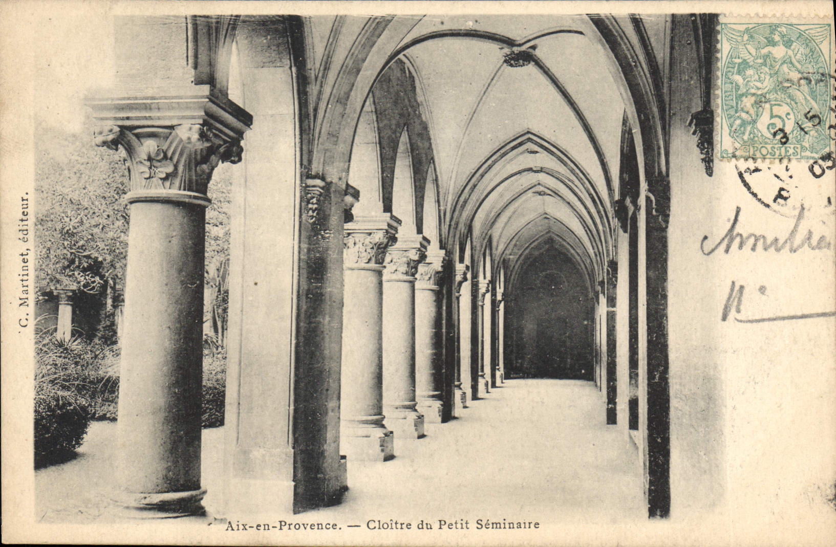 CPA Aix en Provence Cloitre du Petit Semintaire 