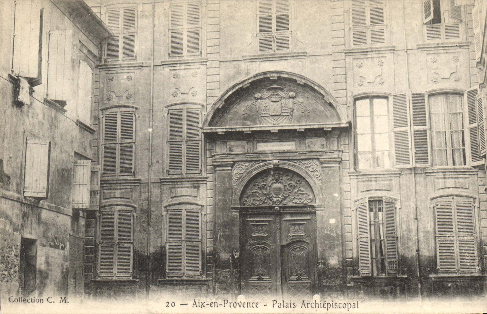 CPA Aix en Provence Palais Archiepiscopal 