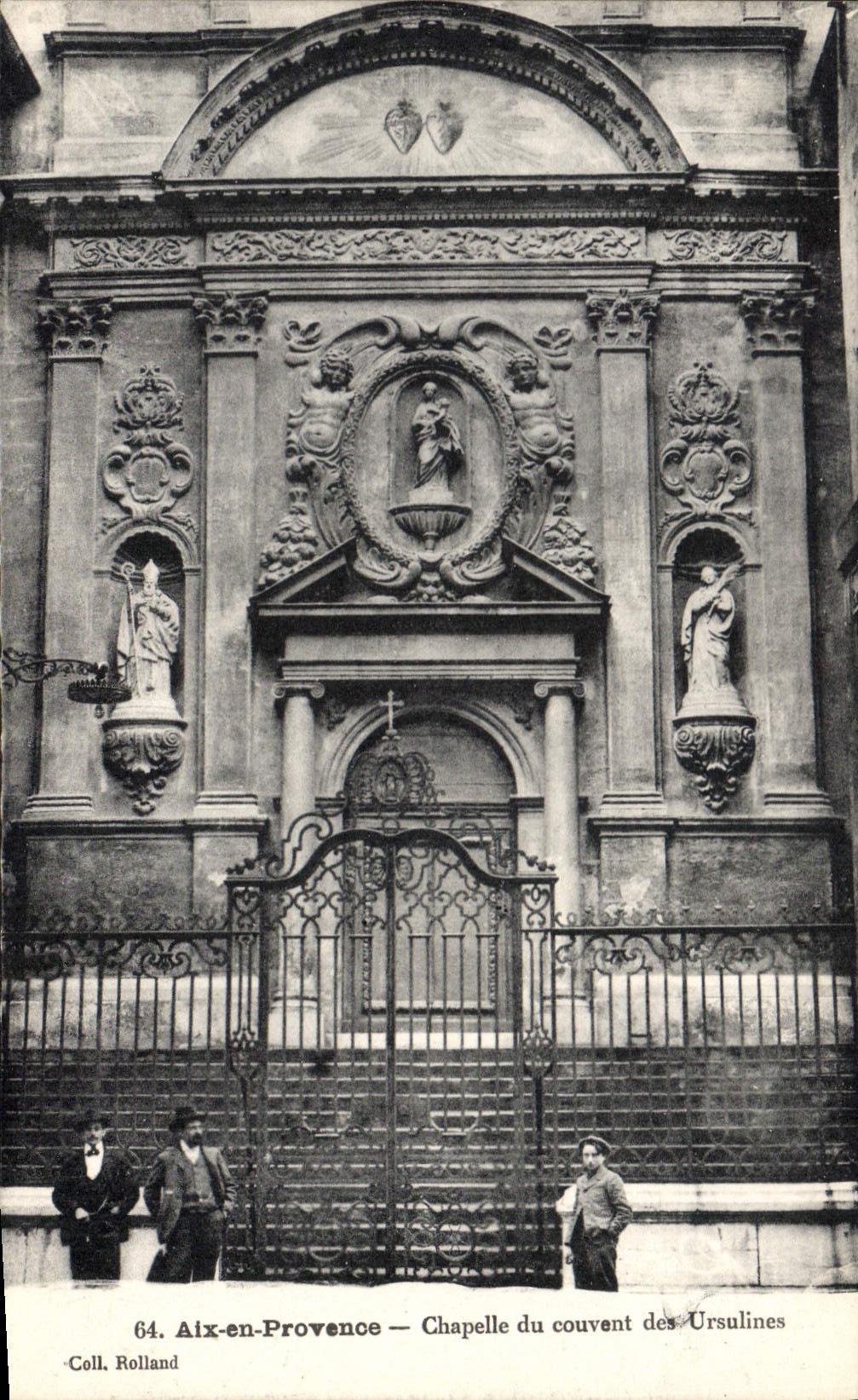 CPA Aix en Provence Chapelle du couvent des Ursulines 