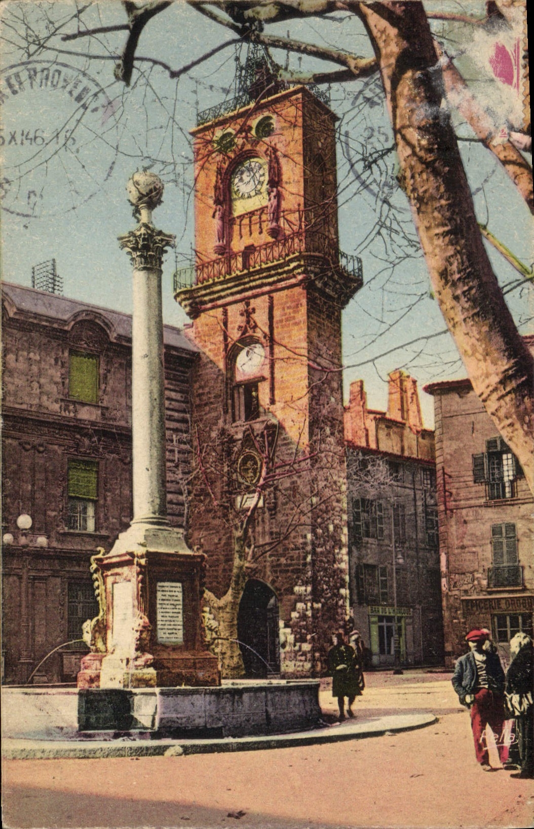 CPA Aix en Provence Le Beffroi 