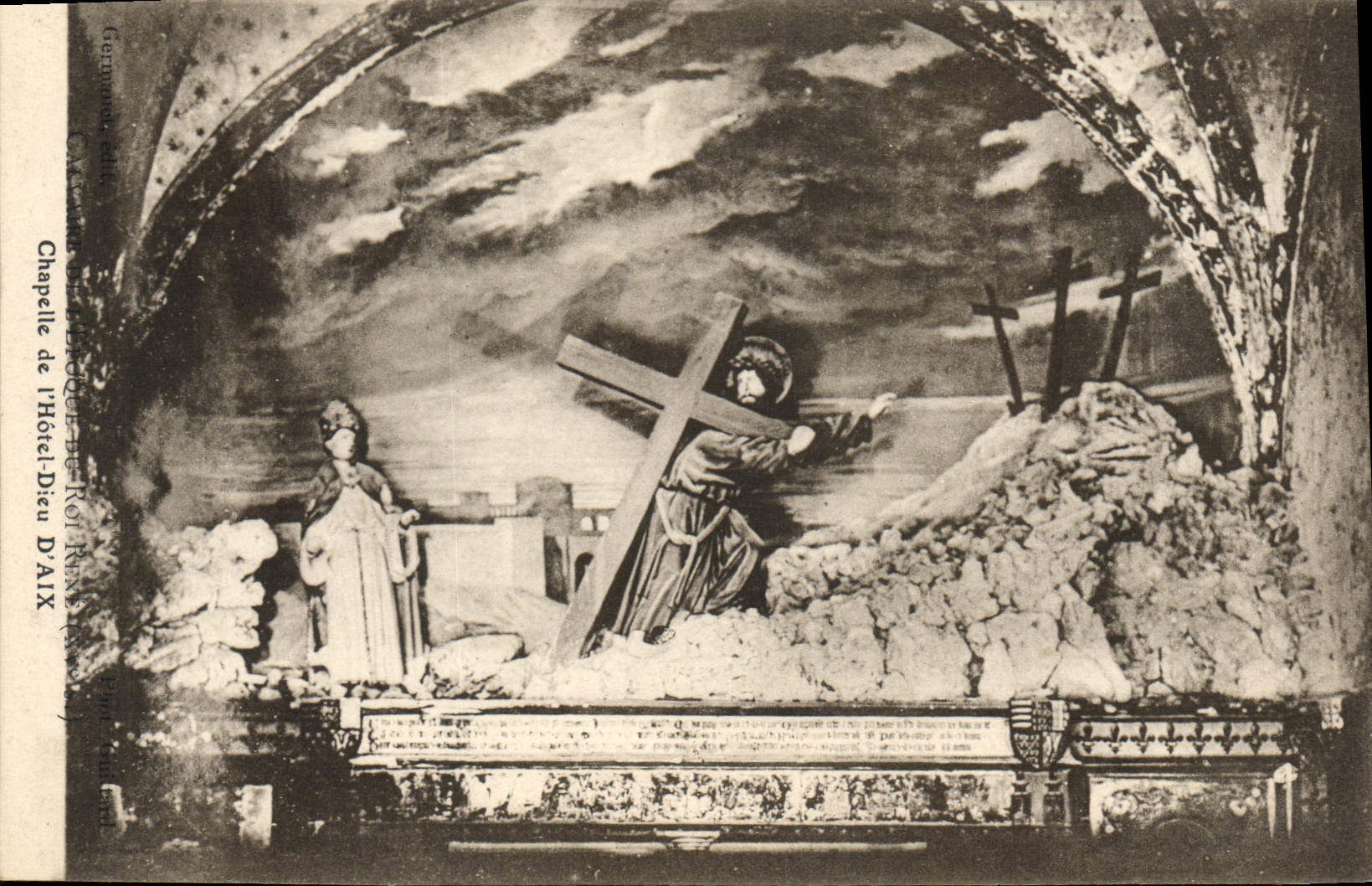 CPA Chapelle de l'hotel Dieu d'Aix 