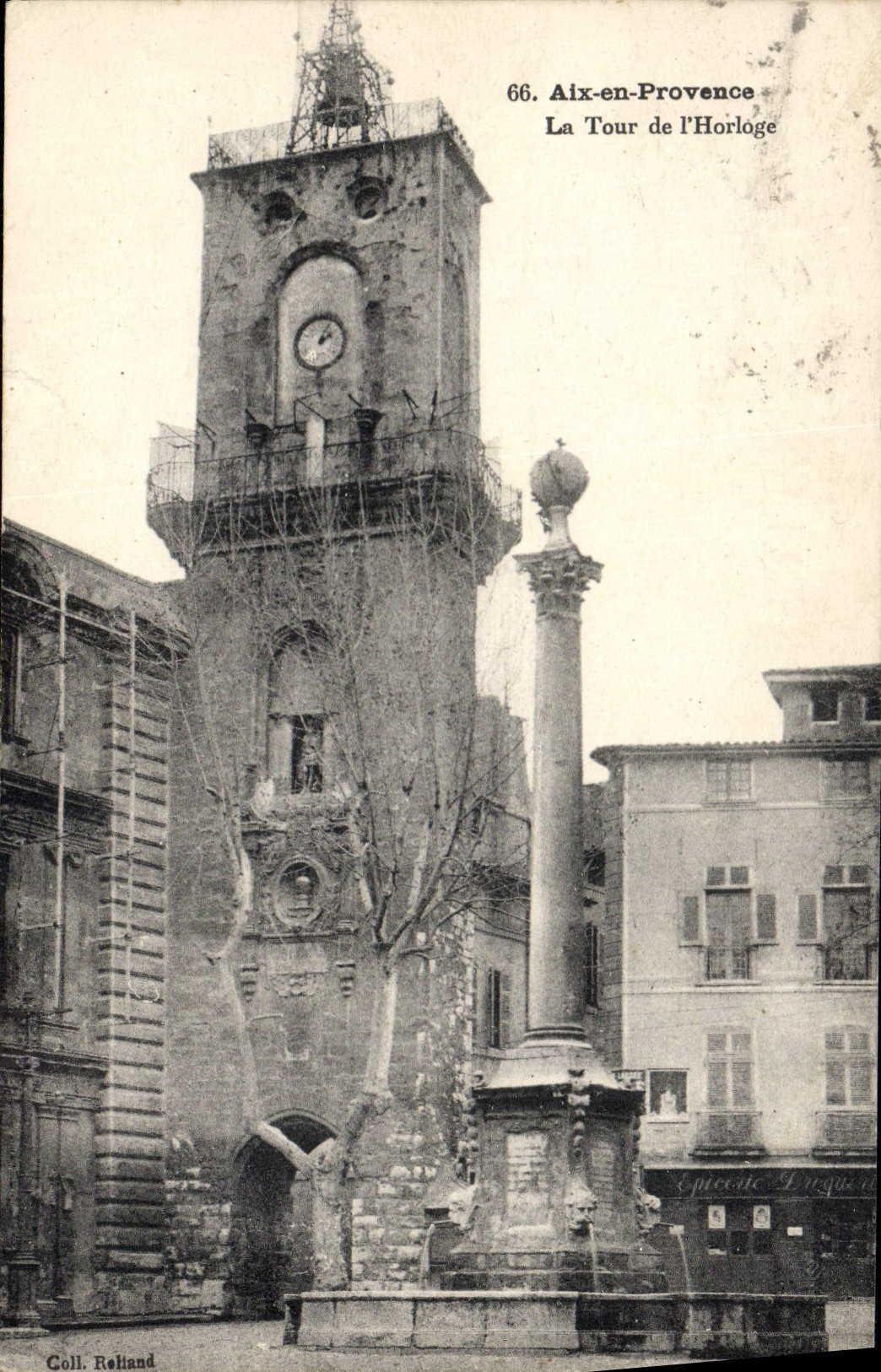 CPA Aix en Provence la Tour de l'Horloge 