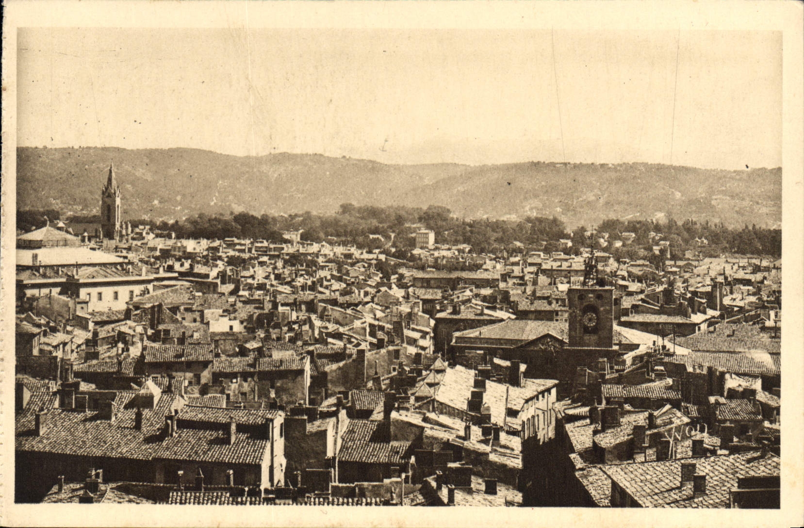 CPA Aix en Provence B du R vue generale 