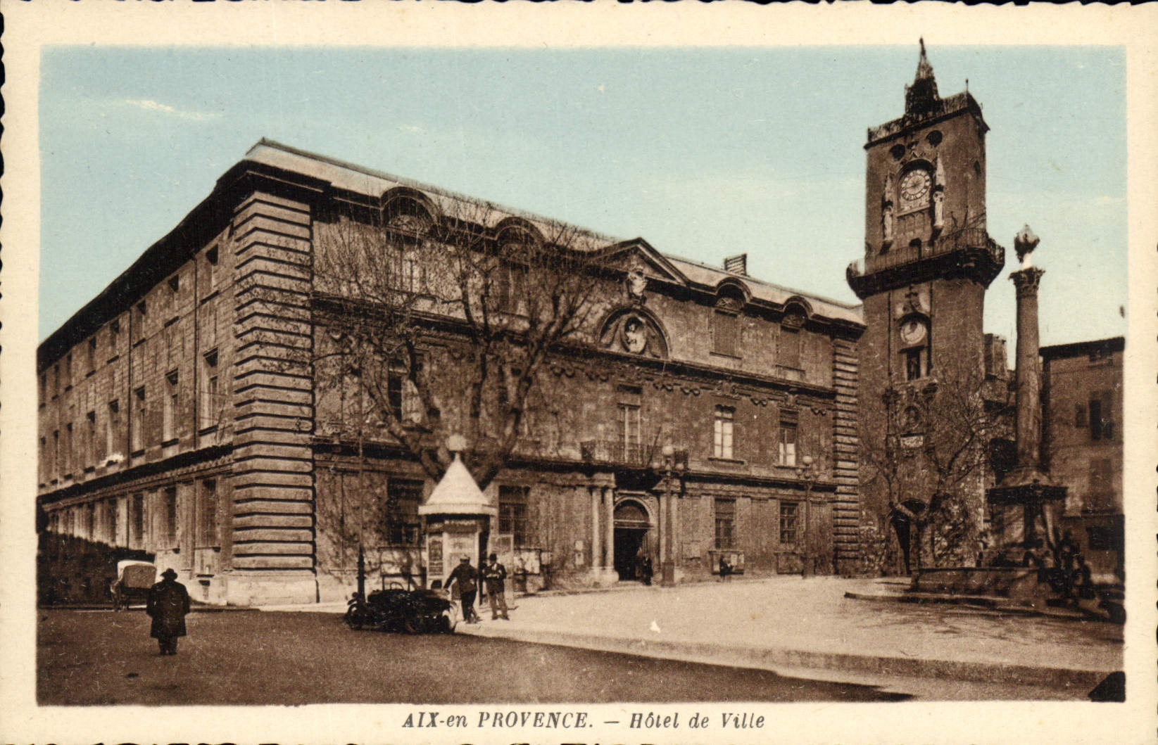 CPA Aix en Provence hotel de Ville 