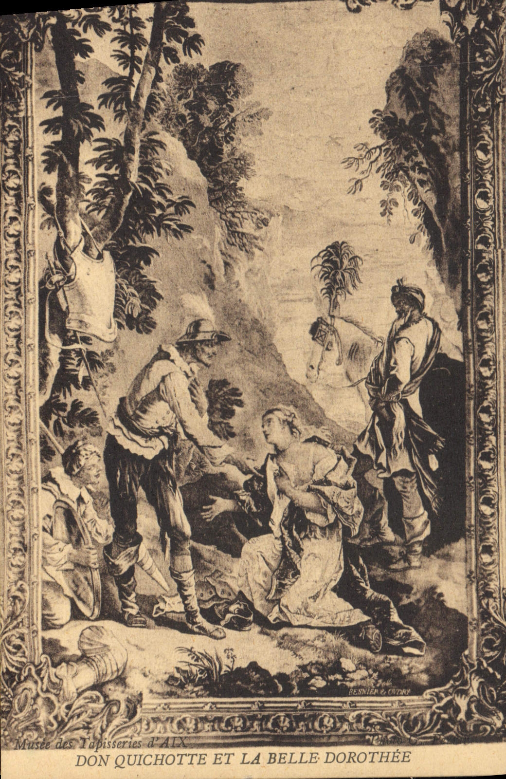 CPA Musee des tapisseries d'Aix don Quichotte et la Belle Dorothee 