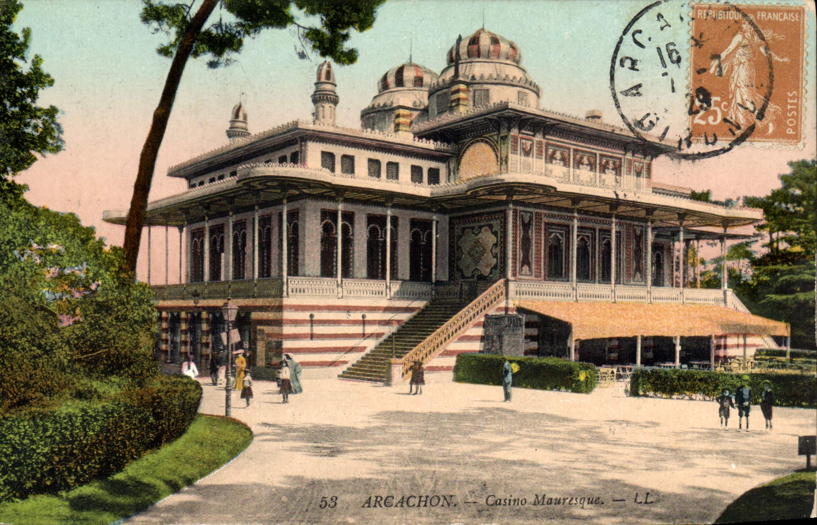 CPA Arcachon Casino Mauresque 