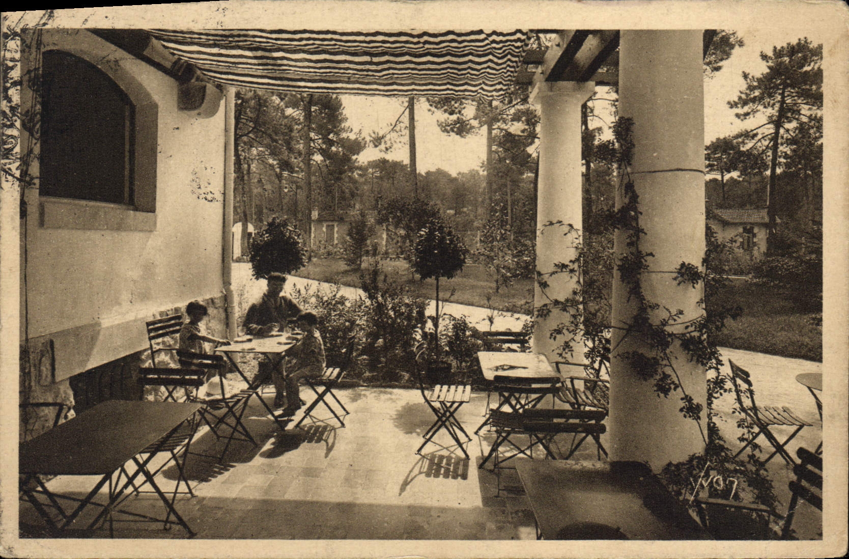 CPA Moulleau Arcachon la Source Saint Anne la Pergola