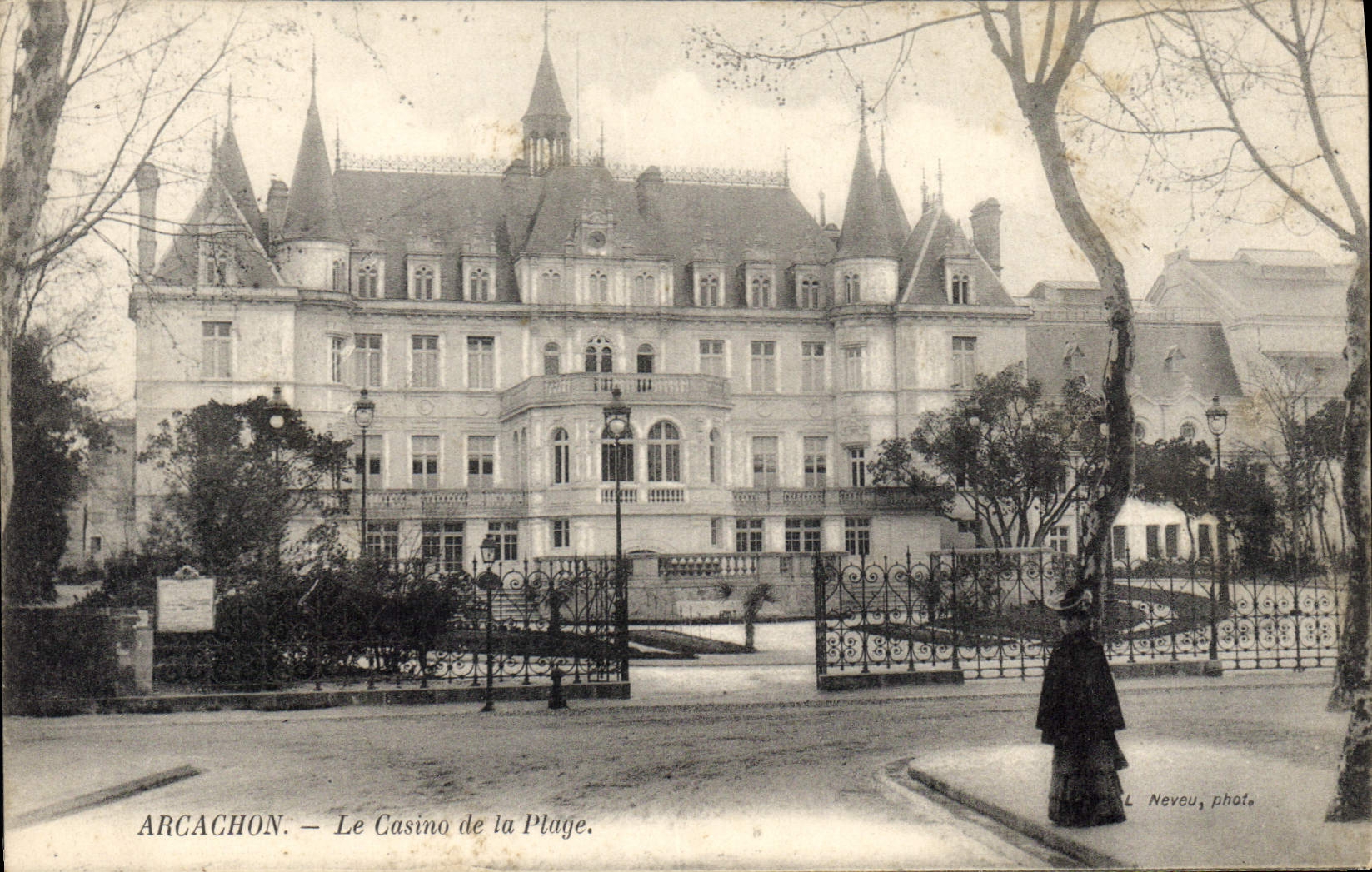 CPA Arcachon le Casino de la plage 