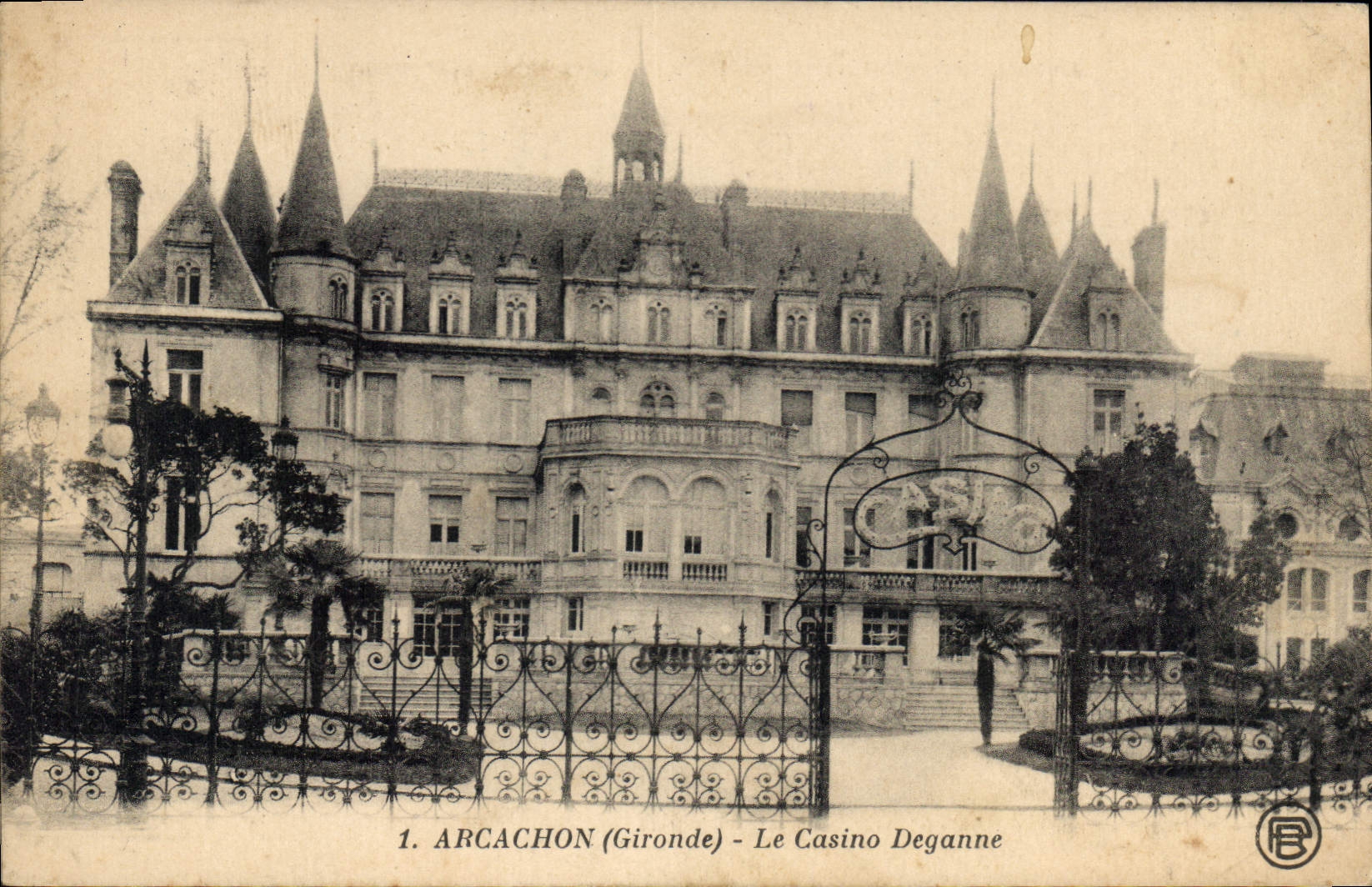 CPA Arcachon Gironde le casino Deganne