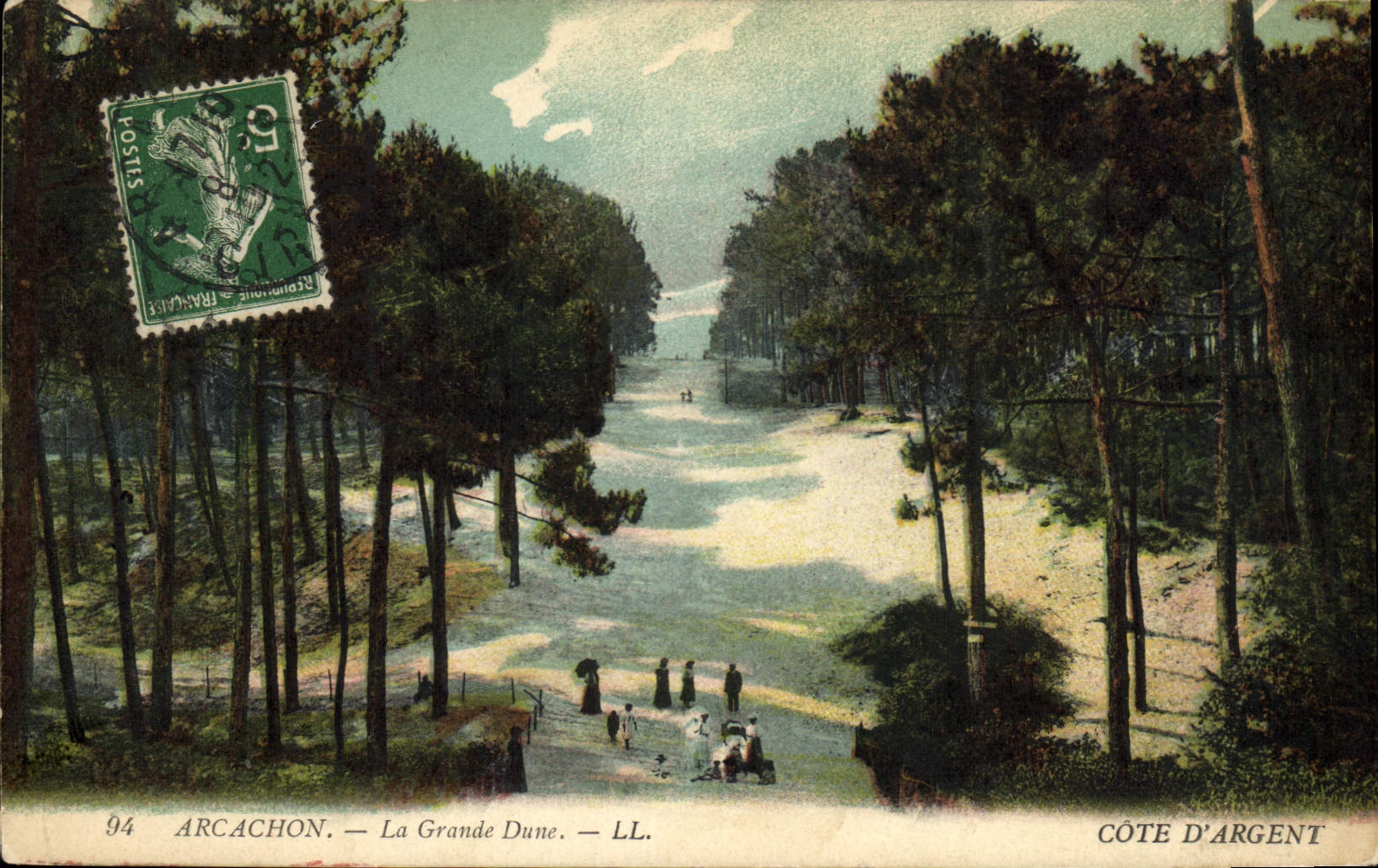 CPA Arcachon la Grande Dune 
