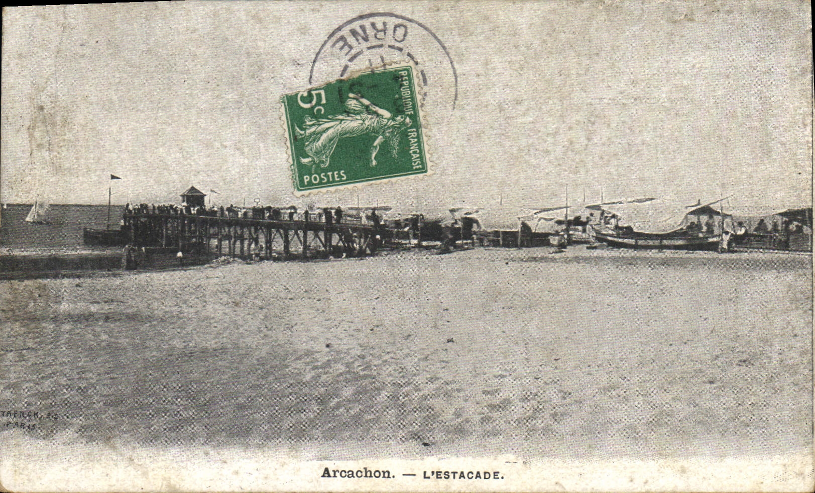 CPA Arcachon l'Estacade 