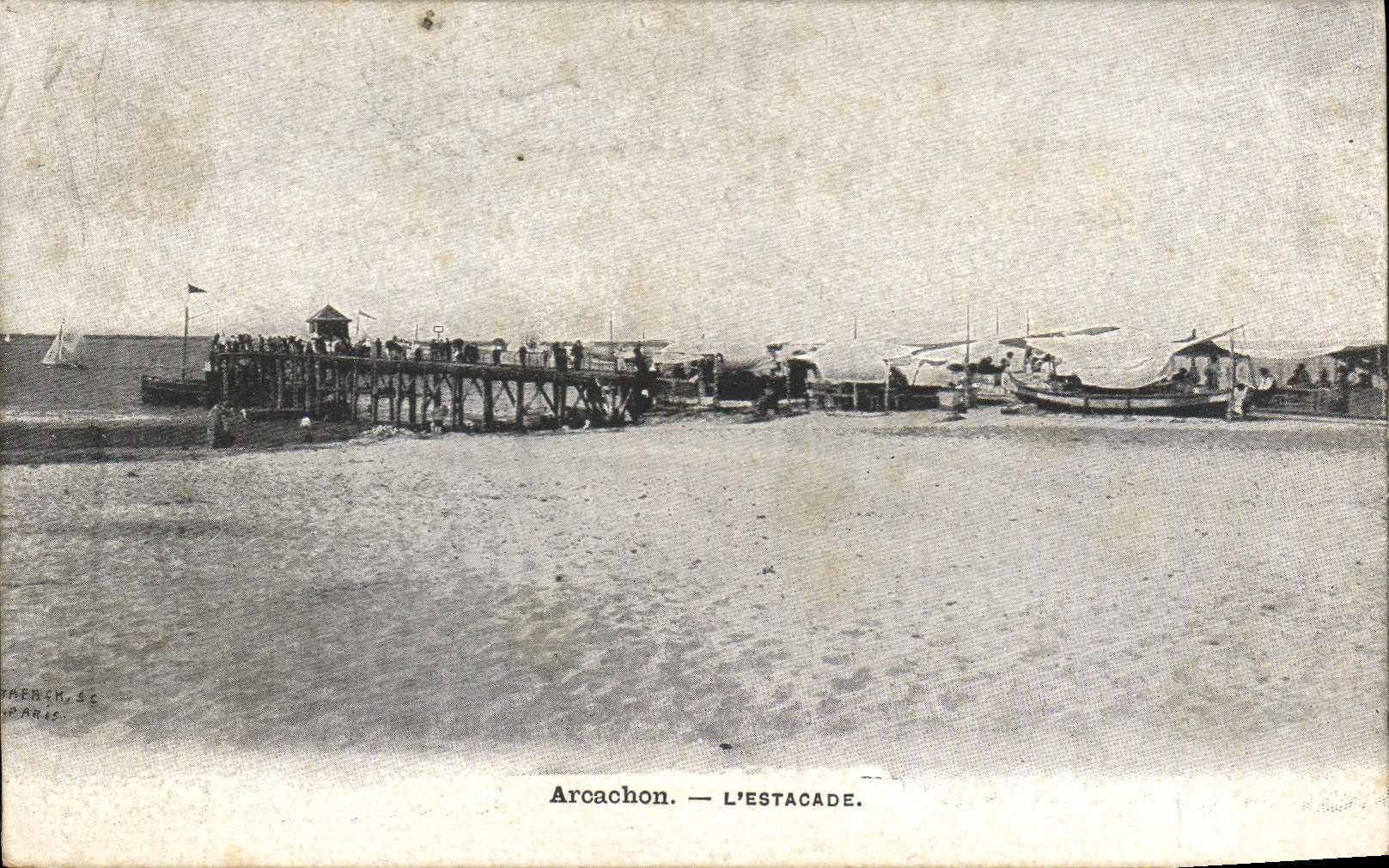 CPA Arcachon l'Estacade 