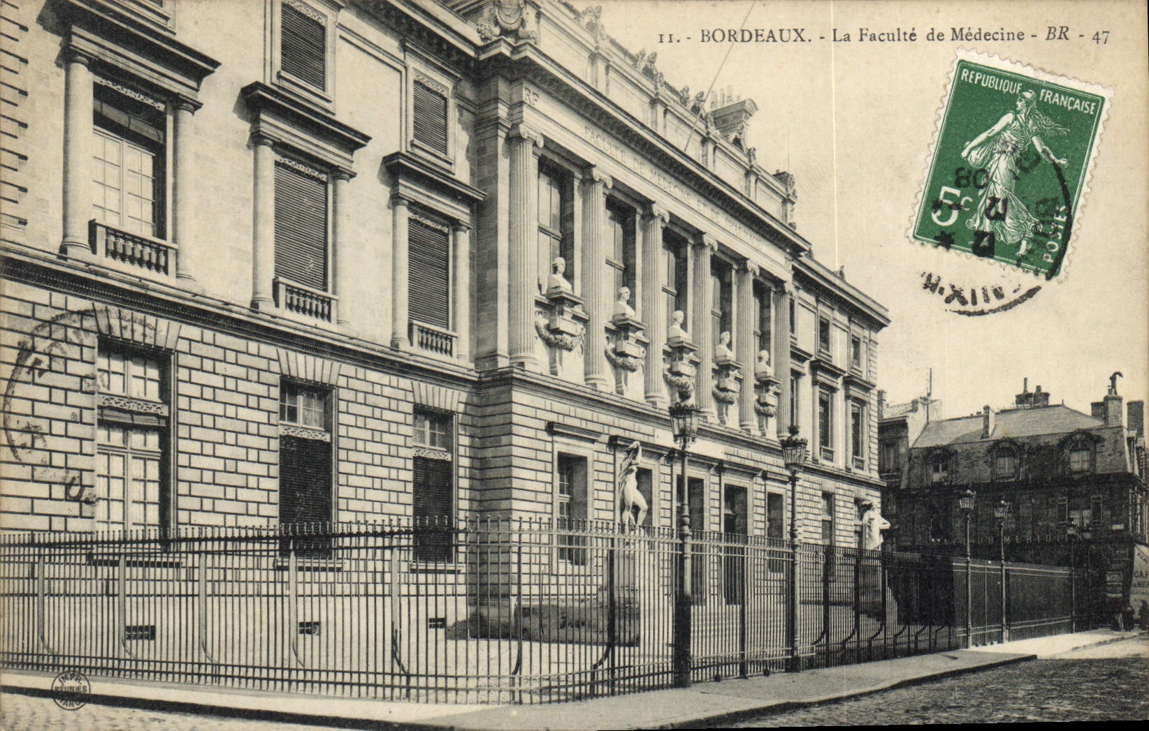CPA Bordeaux la Faculte de Medecine 