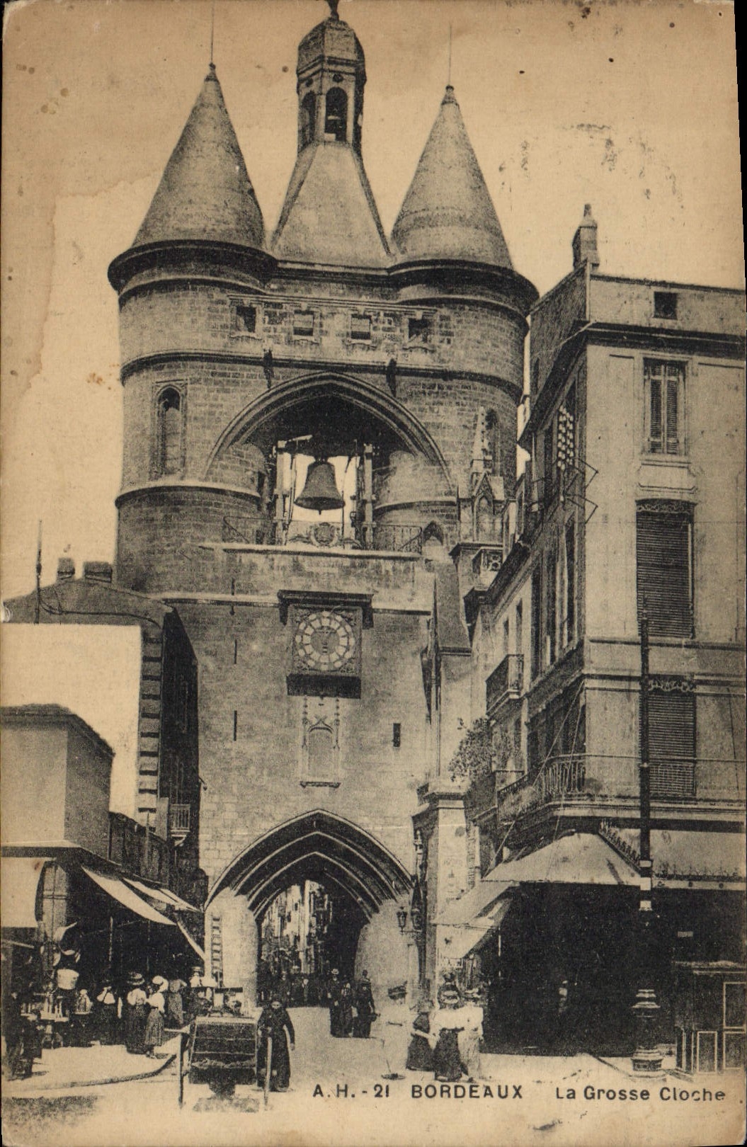 CPA Bordeaux la Grosse cloche 