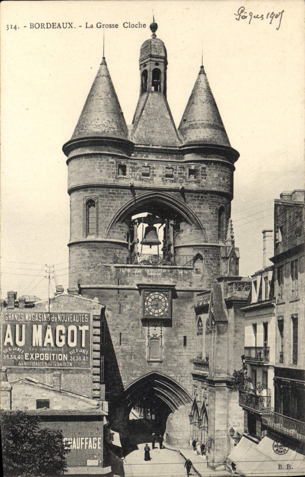 CPA Bordeaux la Grosse Cloche 